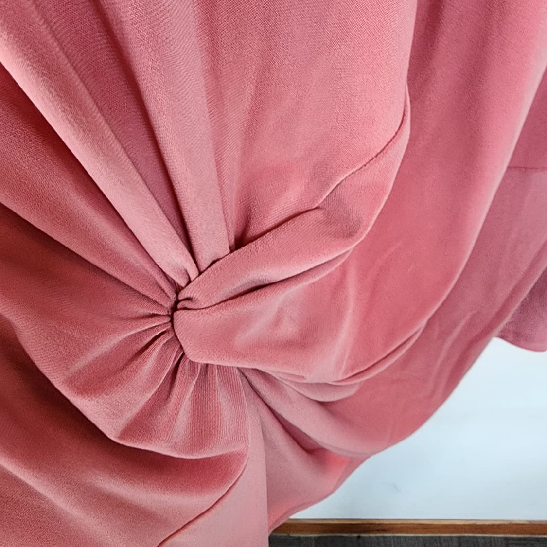 DKNY 핑크 매듭 반팔 티셔츠 상품이미지3