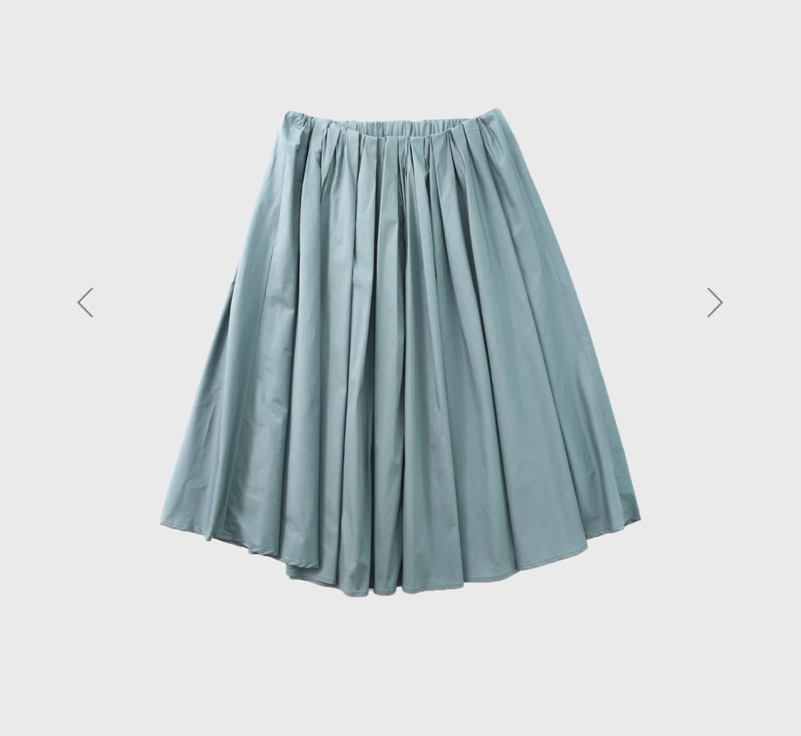 999휴머니티 플리츠 밴딩 스커트 상품이미지1