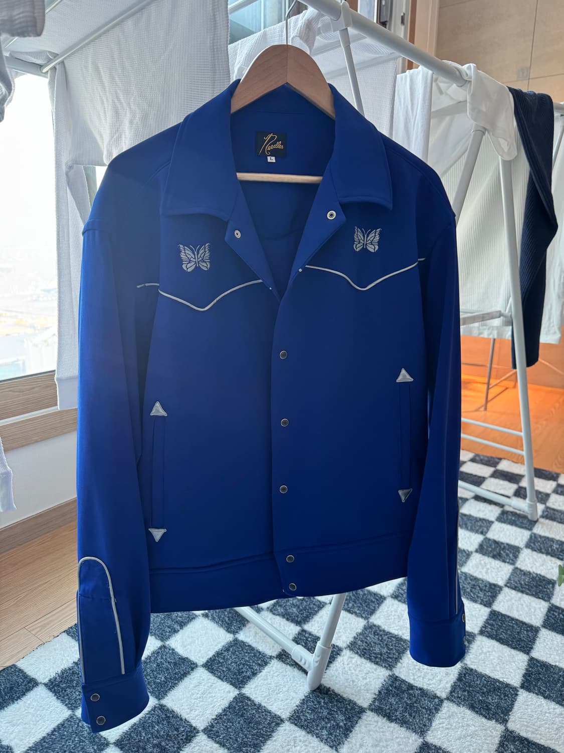 니들스 카우보이자켓 블루 l 상품이미지1