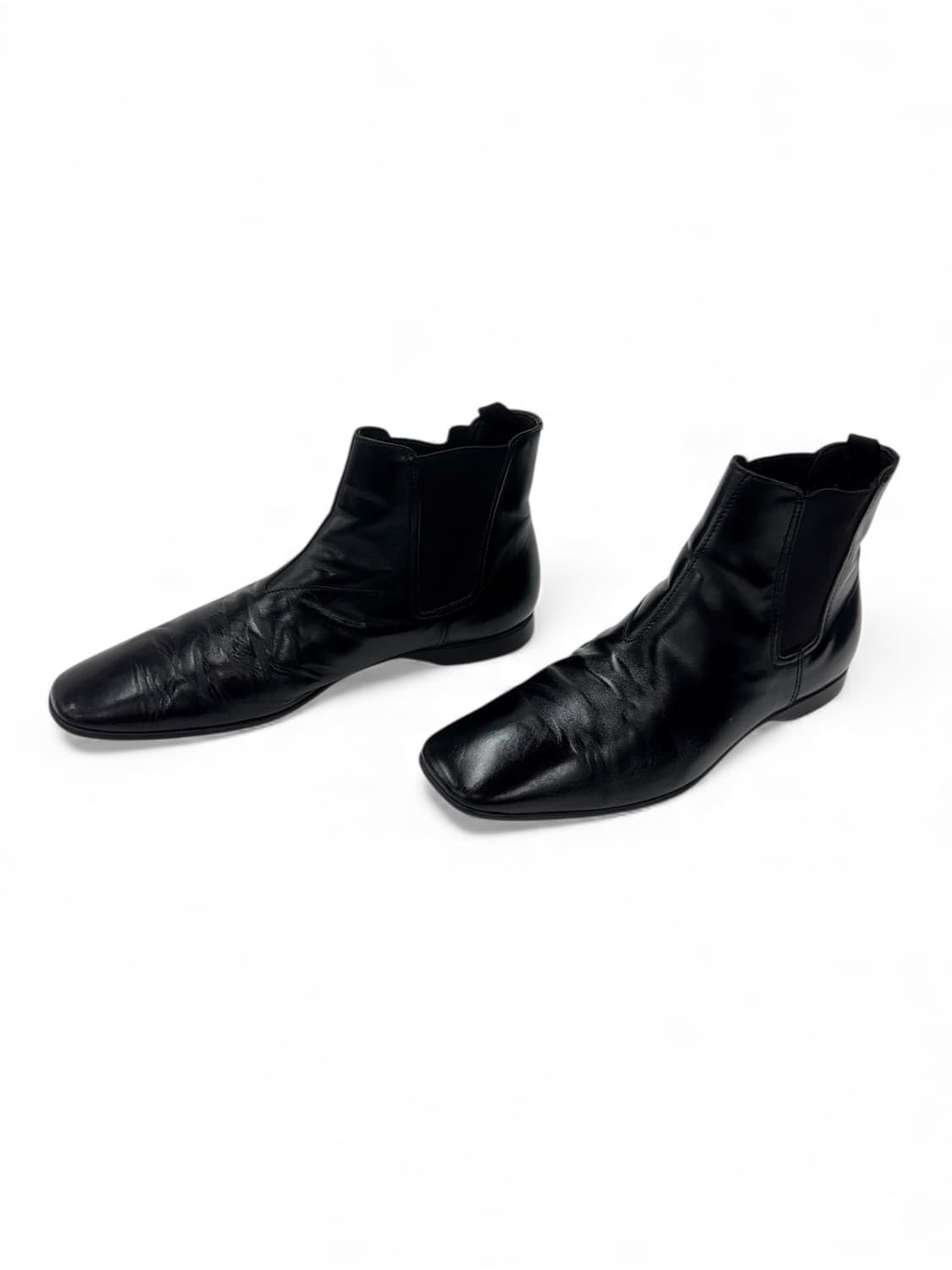 90s Prada Square Toe Boots 상품이미지5