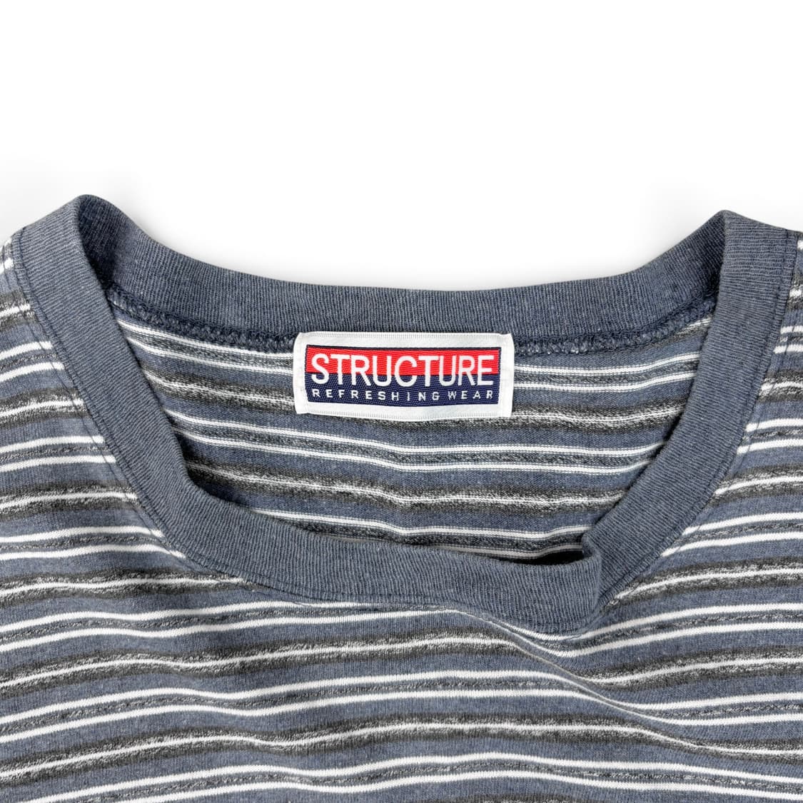 90's Structure 스트라이프 티셔츠 상품이미지5