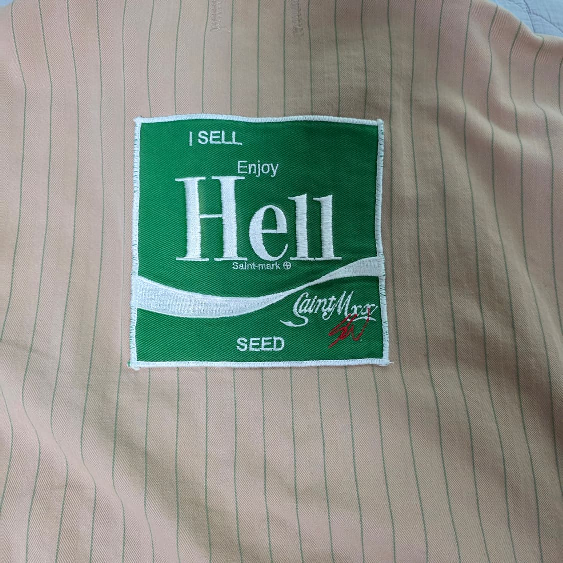 [L] 세인트미카엘 X SEAN 스트라이프 워크 자켓 상품이미지6