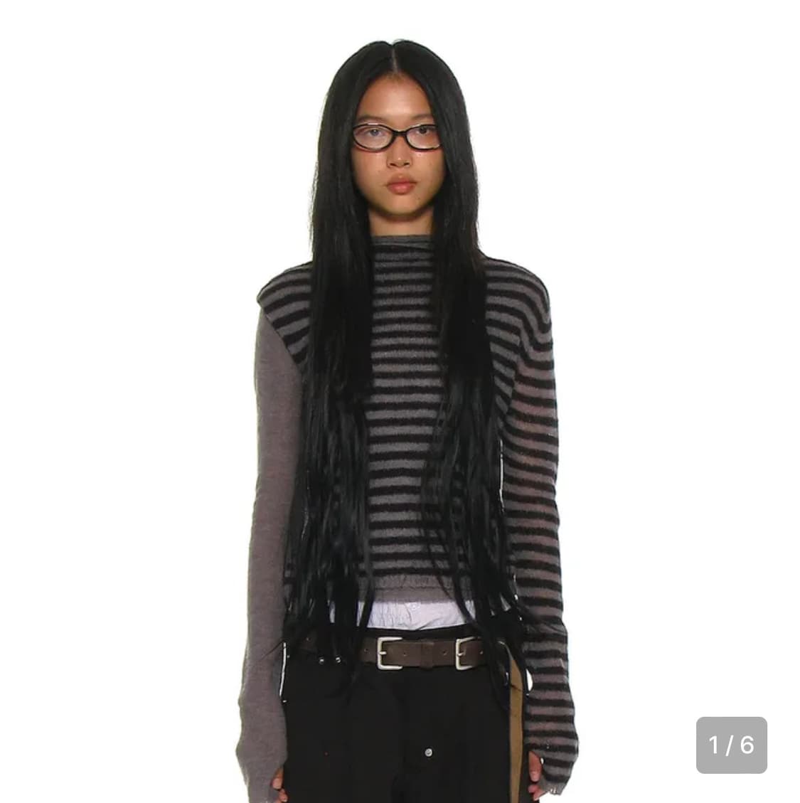 파르티멘토 우먼 레이어드 니트 판매 상품이미지1