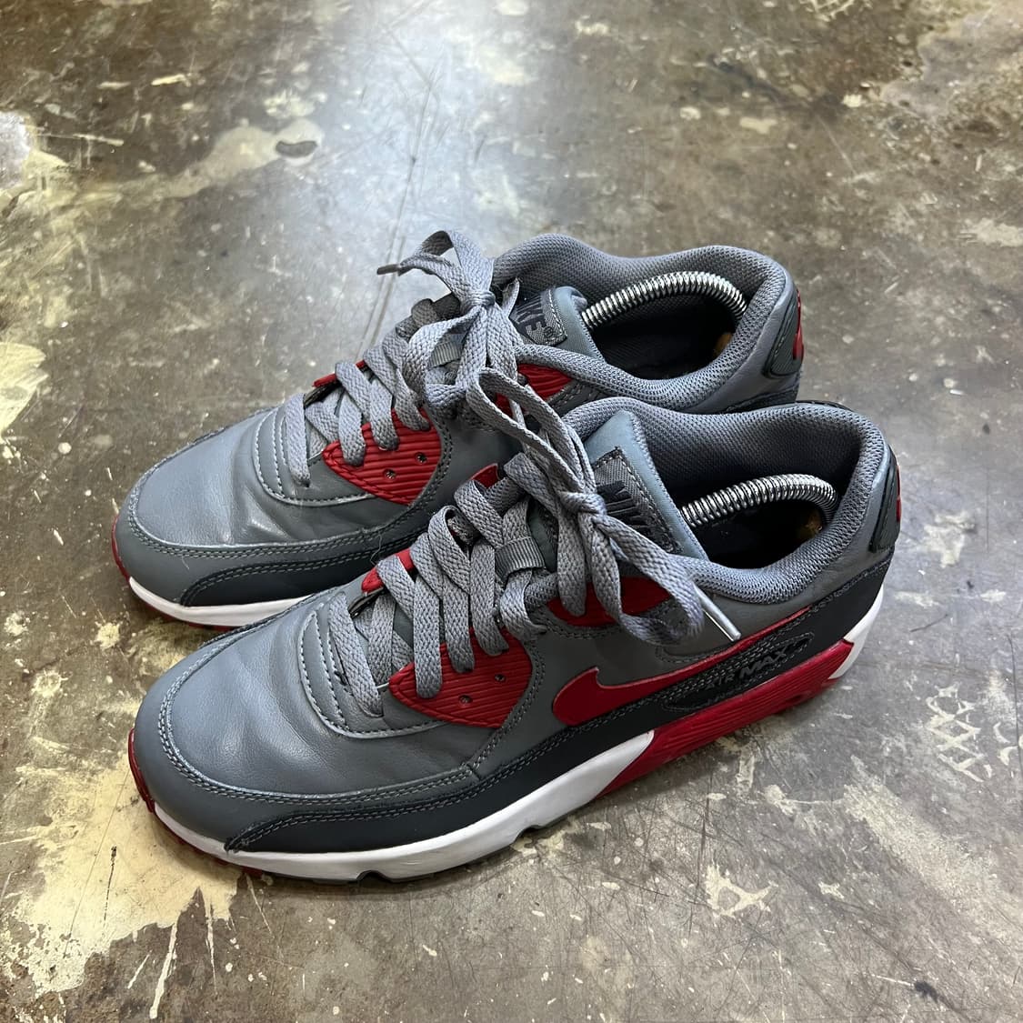 250) 나이키 에어맥스90 레더 운동화 스니커즈 신발 남여공용 상품이미지2