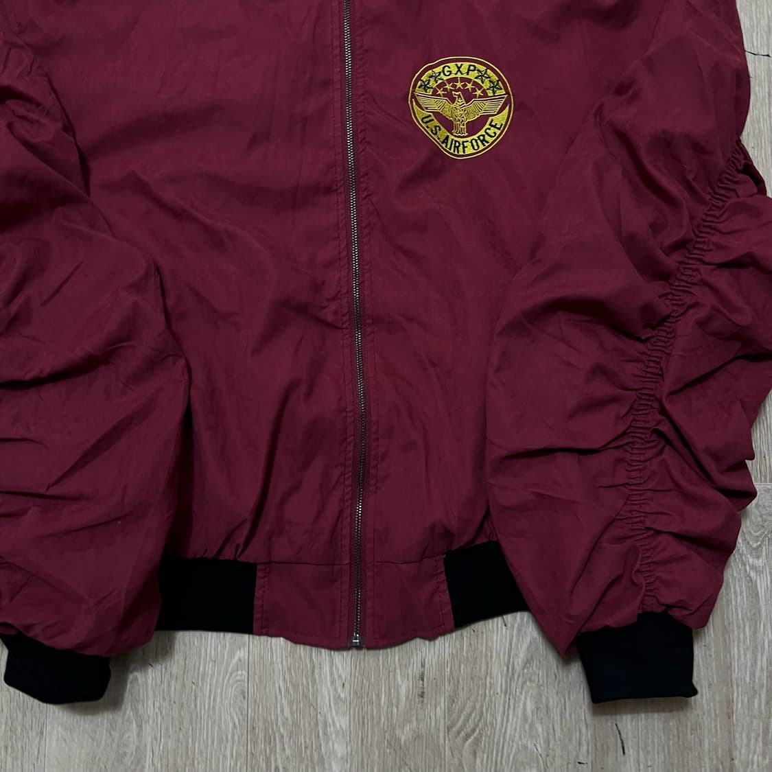 US AIR FORCE 밀리터리 와펜 봄버 MA1 항공점퍼  상품이미지4