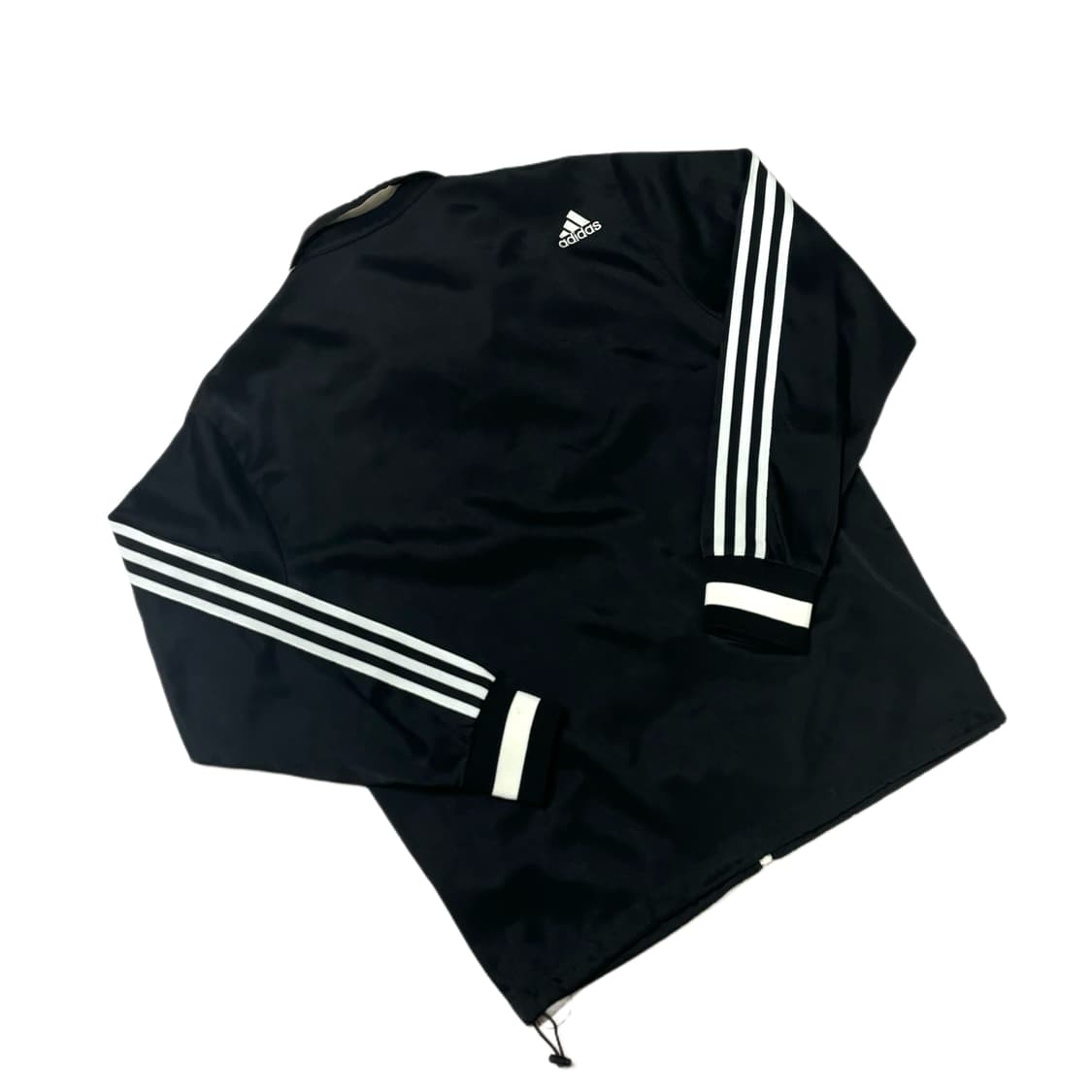 아디다스 레알 마드리드 져지 스포티 트랙탑 검흰 상품이미지3