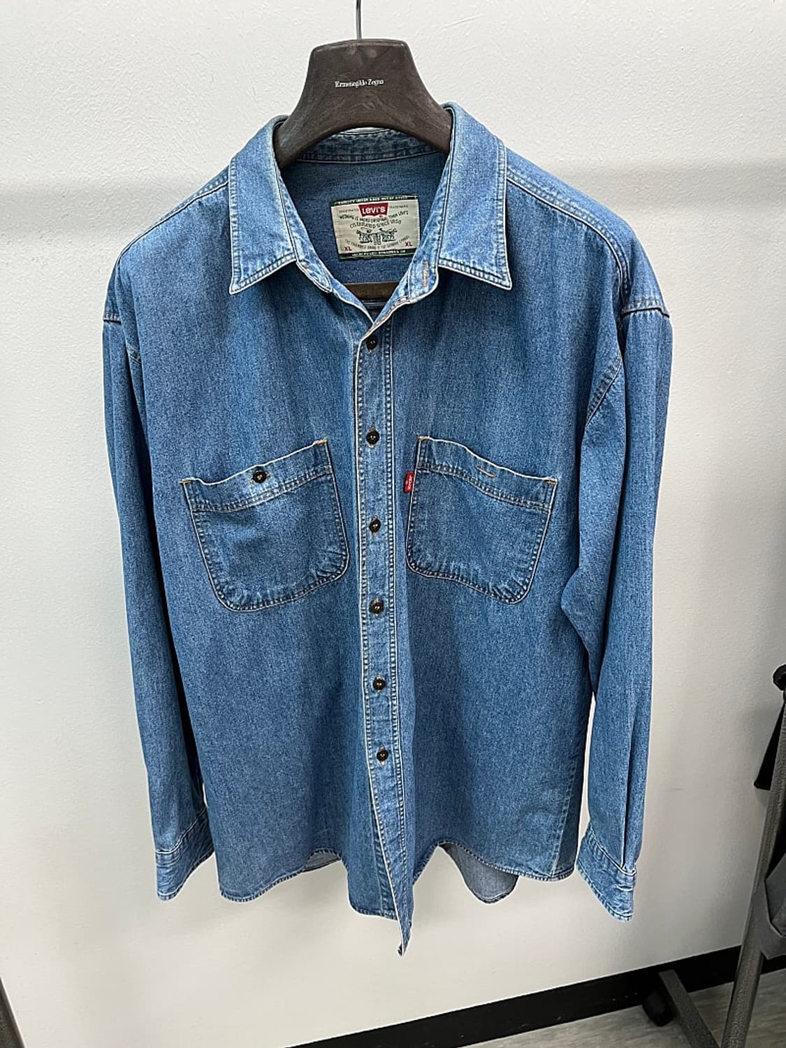 105-110) 리바이스 웨스턴 데님셔츠 상품이미지2