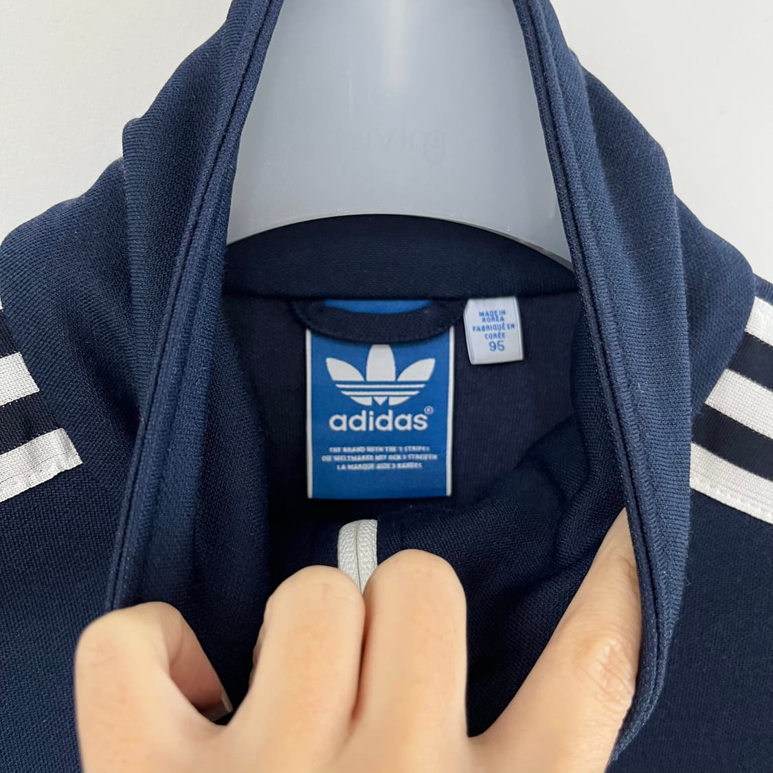 아디다스 유로파 자수로고 네이비 트랙탑 져지 상품이미지5