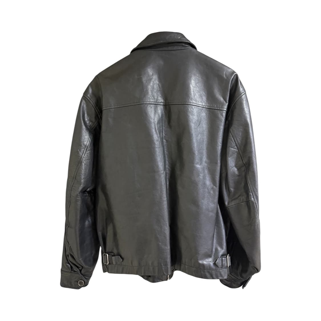 올드갭 리얼 레더 자켓 블랙 상품이미지3