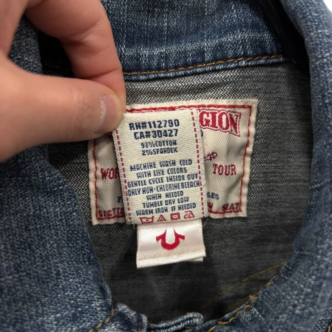 트루릴리젼 우먼 데님자켓  상품이미지7