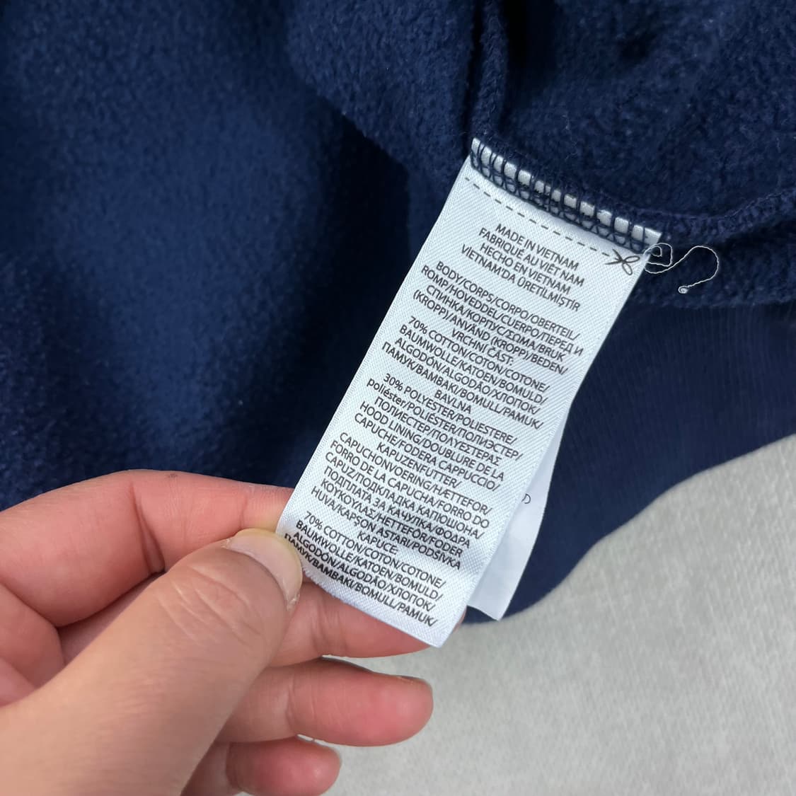 105 폴로랄프로렌 신형라벨 빅로고 네이비 후드티  상품이미지6