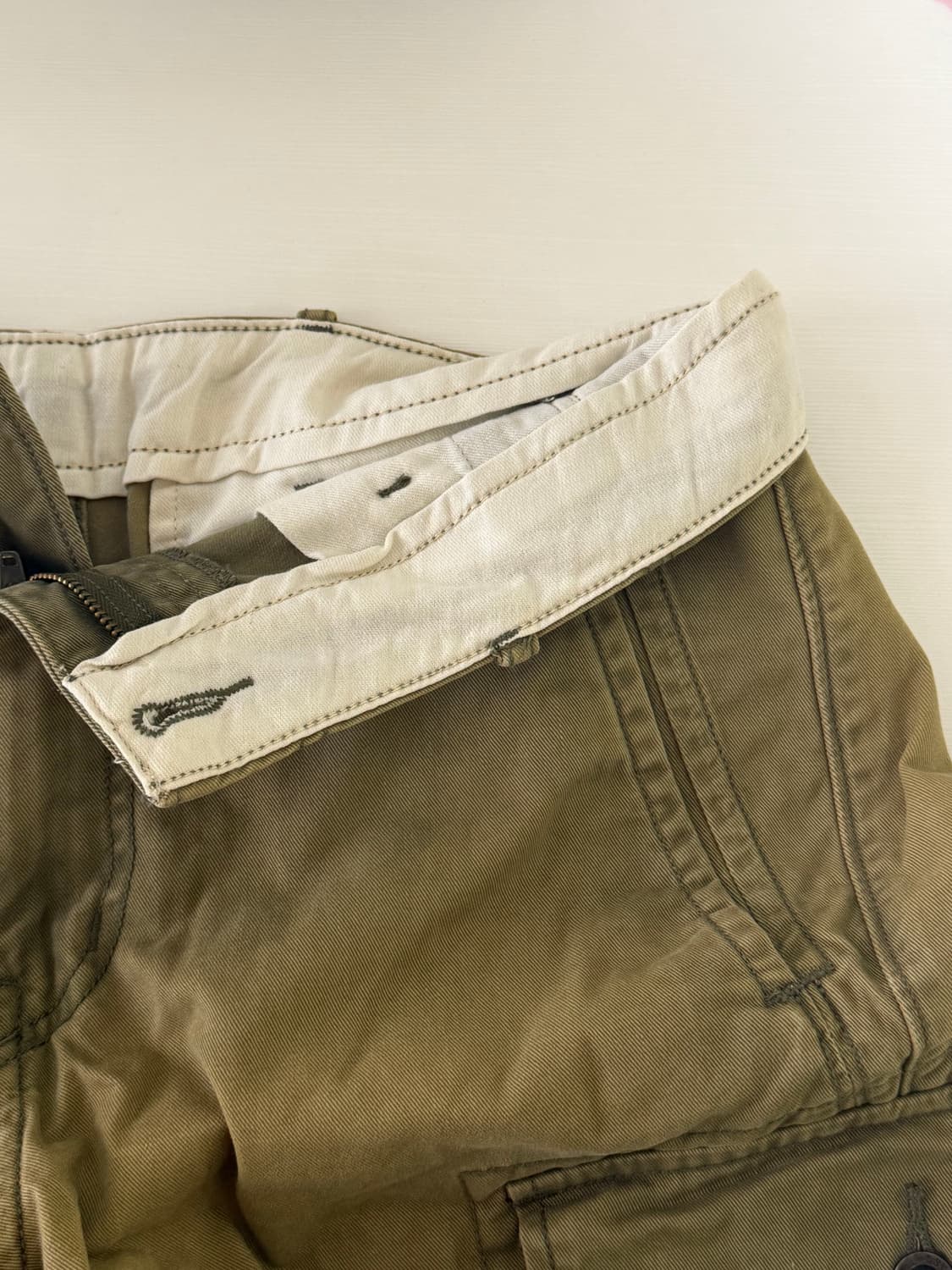 리바이스 카고 베이지 반바지 상품이미지4
