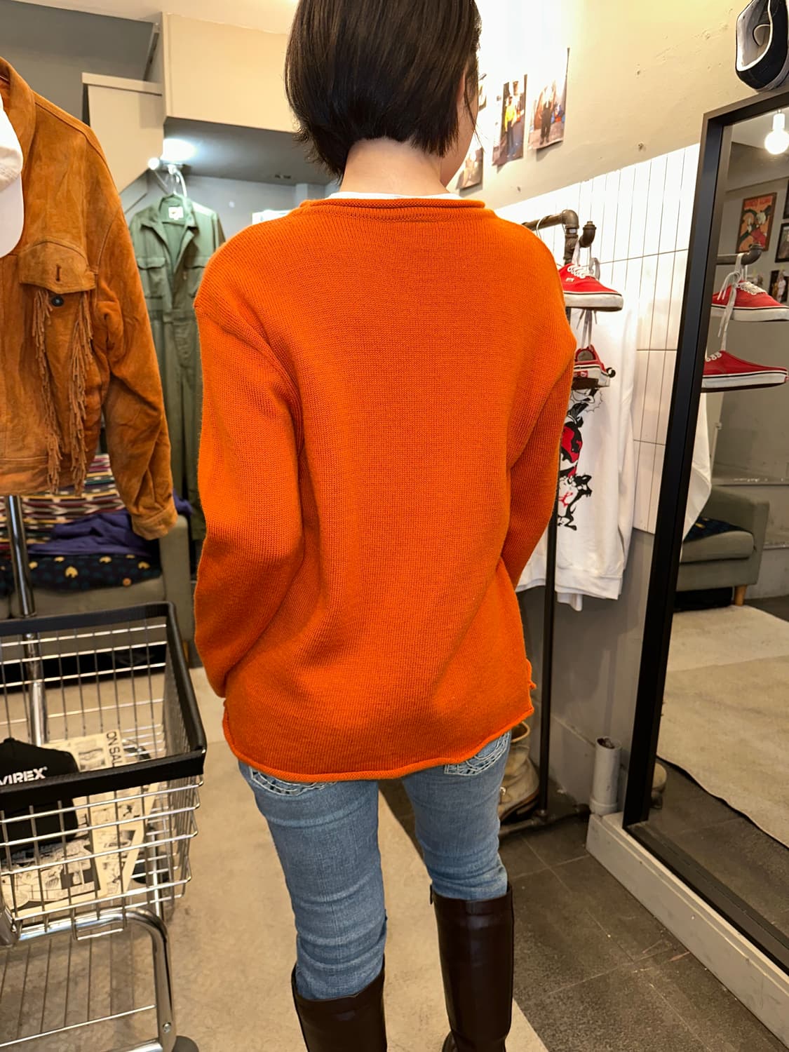 90’s Issey Miyake Hai sporting logo knit 상품이미지8
