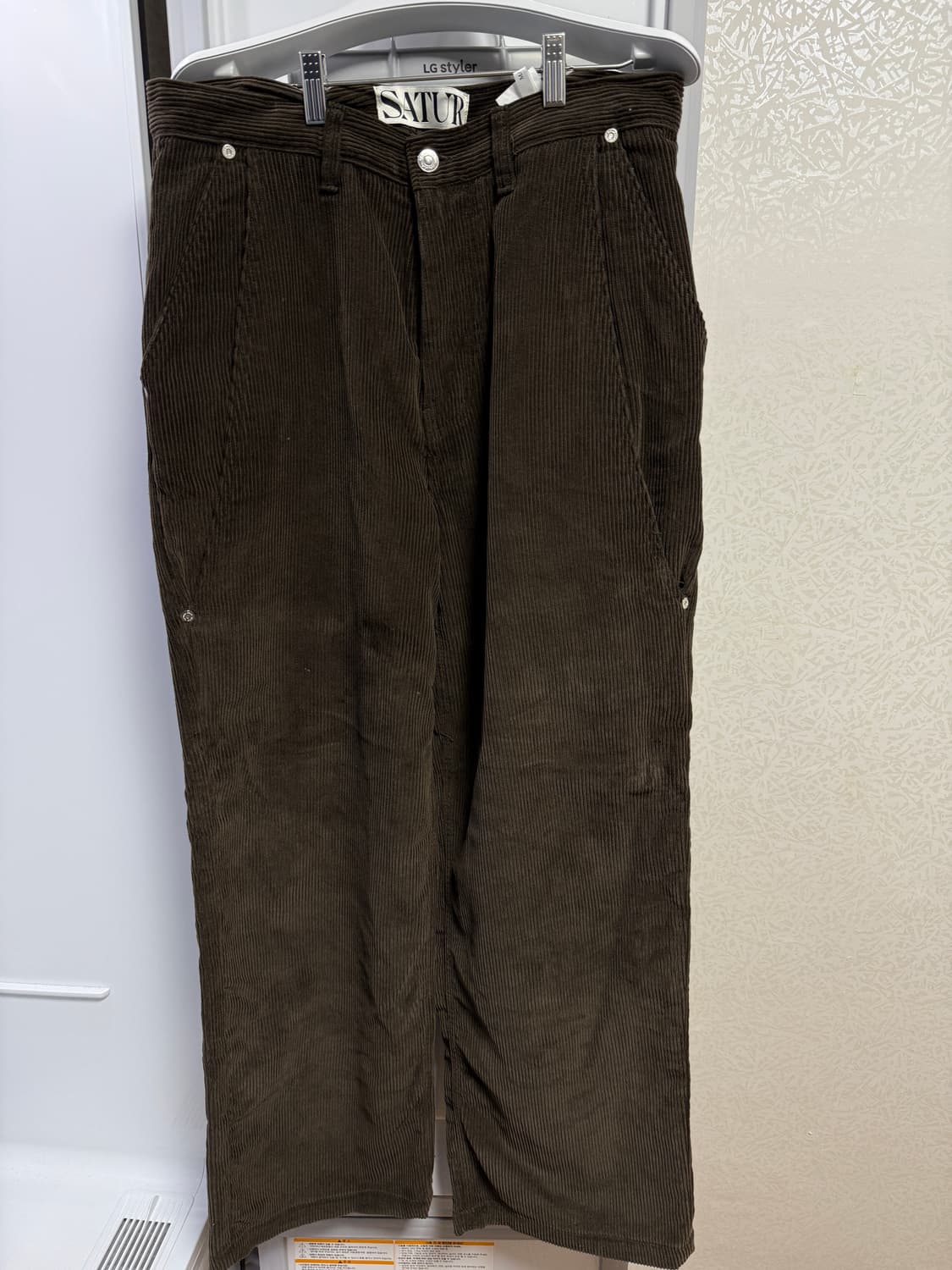 세터 와이드 코듀로이 팬츠 상품이미지1