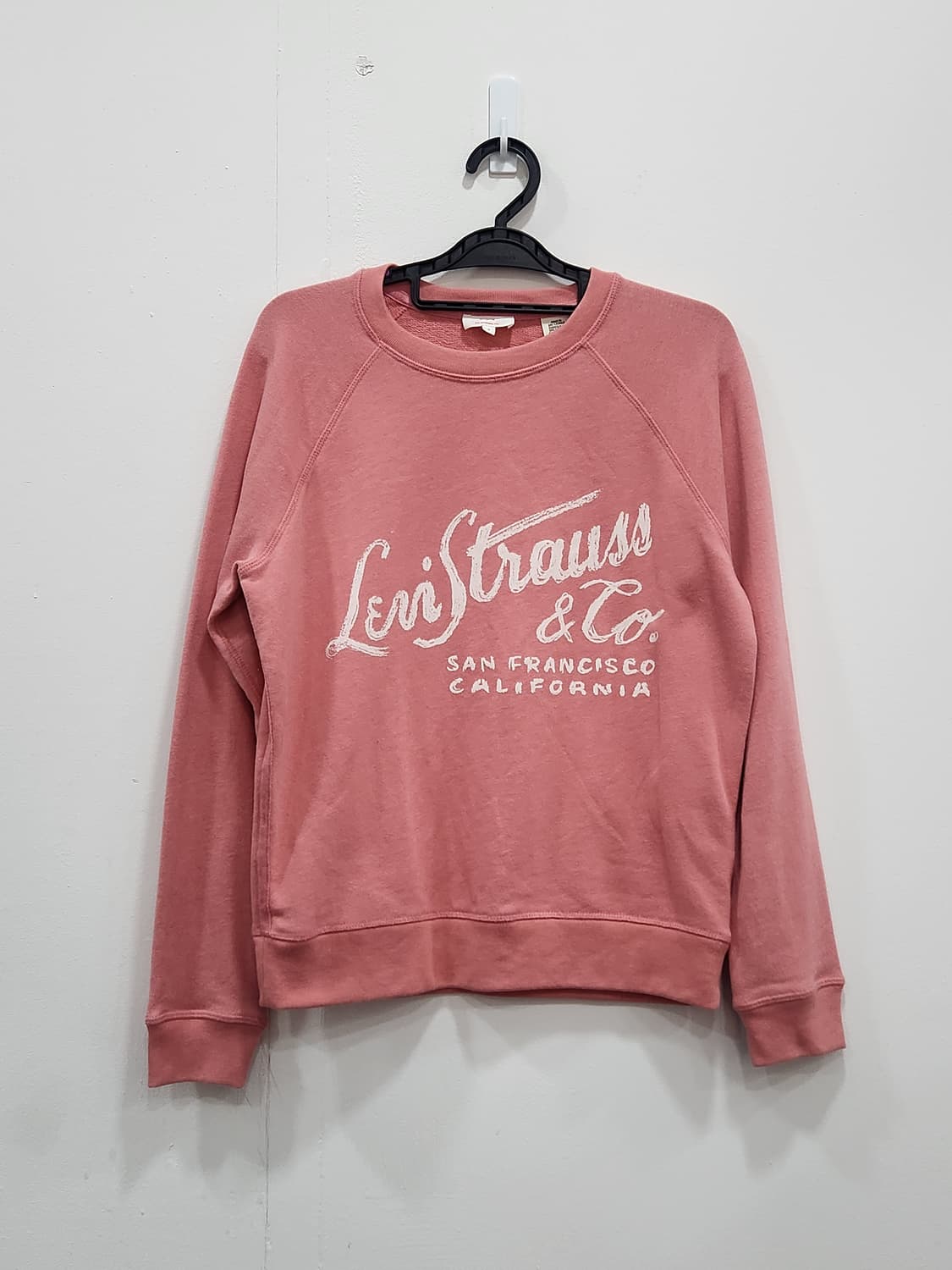 [S] 리바이스 핑크 나그랑 맨투맨 여성 S사이즈 상품이미지1