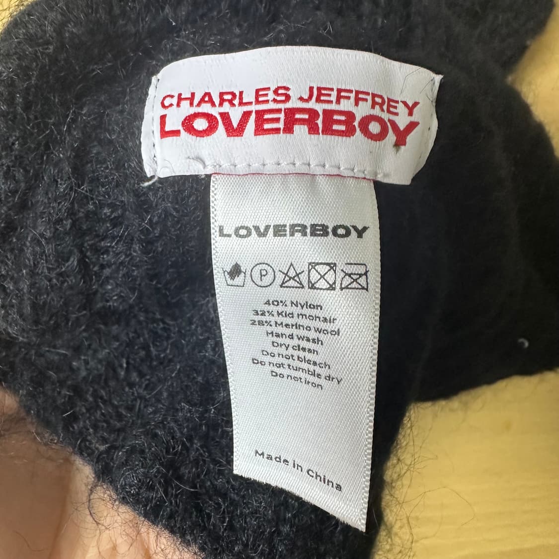 찰스 재퍼리 러버보이 고양이귀 바라클라바 새상품 상품이미지2