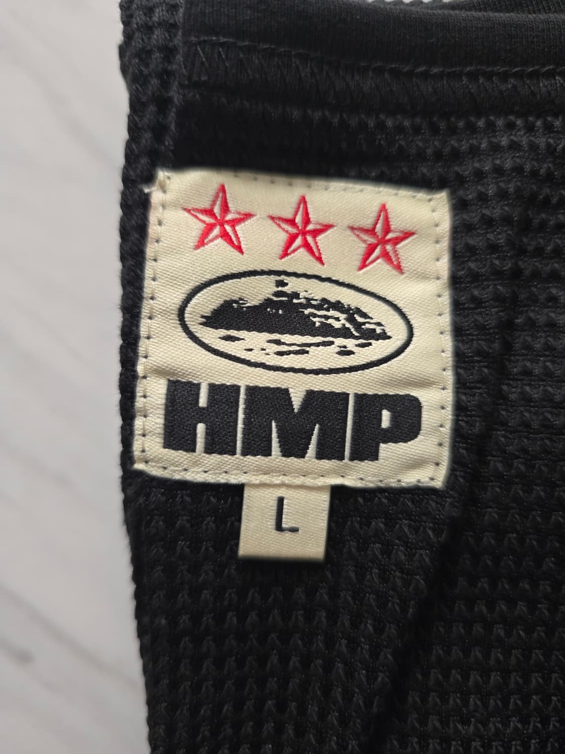 Corteiz bolo tank black L 코르테이즈 와플 슬리브리스 상품이미지3