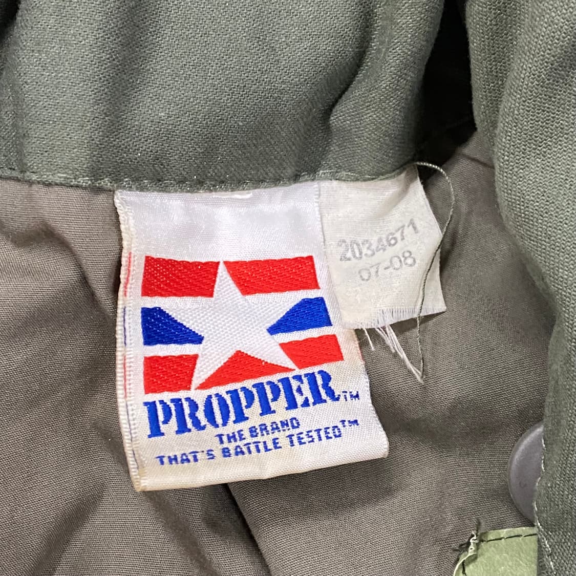 프로퍼 90s M-65 야상자켓 필드자켓 XS 상품이미지6