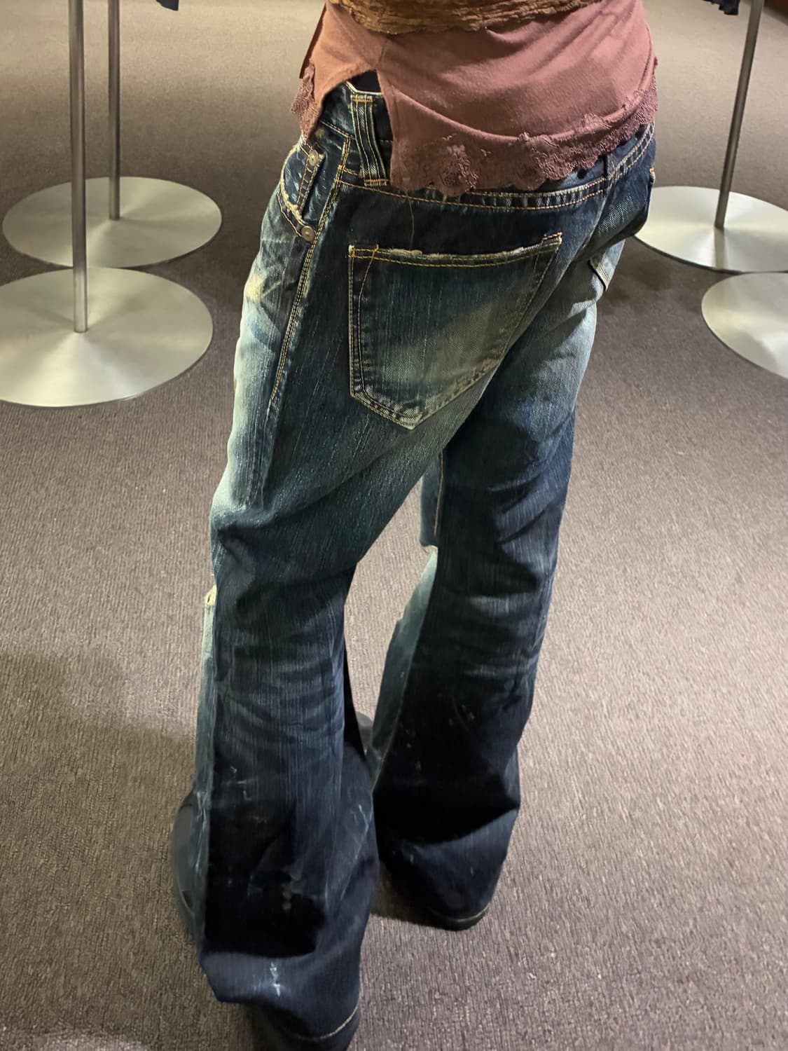 30)Blueway vintage 워싱 스트레이트 데님팬츠 상품이미지2