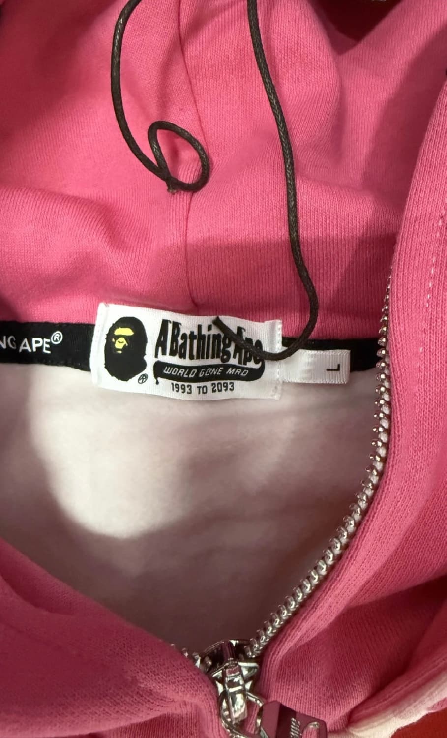 베이프 더블 샤크 핑크 새상품 상품이미지2