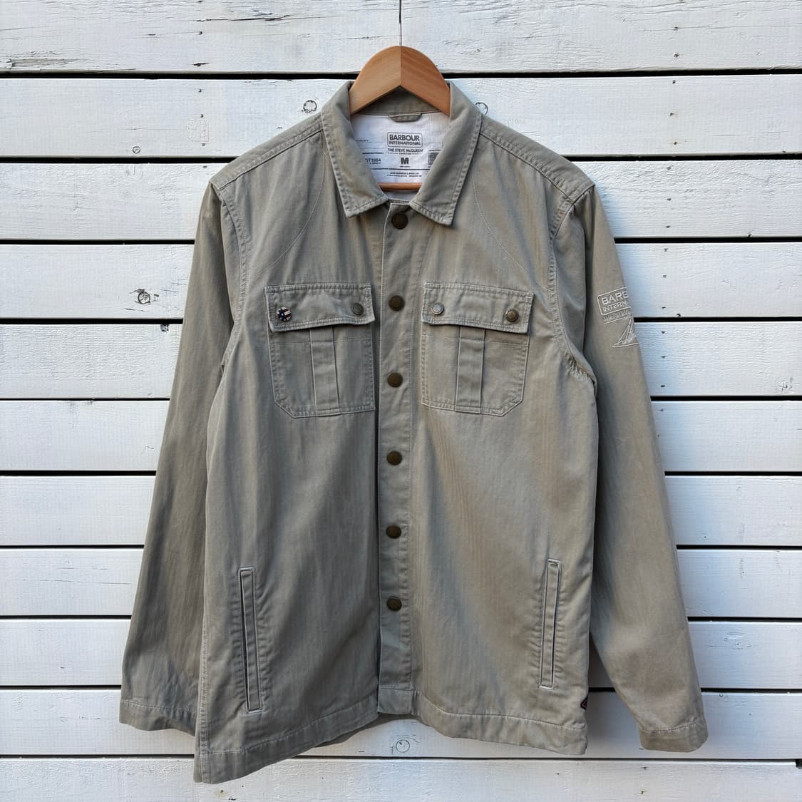 Barbour 바버 스티브맥퀸 셔츠 자켓 상품이미지1