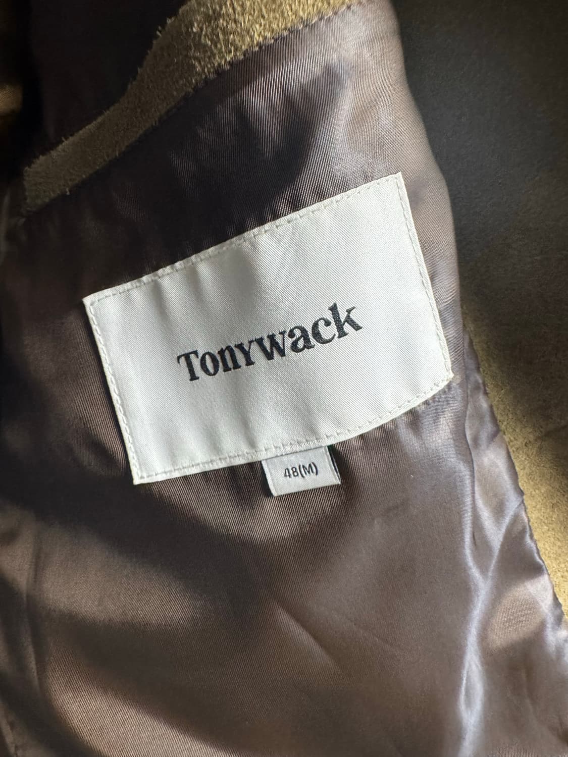 토니웩 스웨이드 자켓 상품이미지2