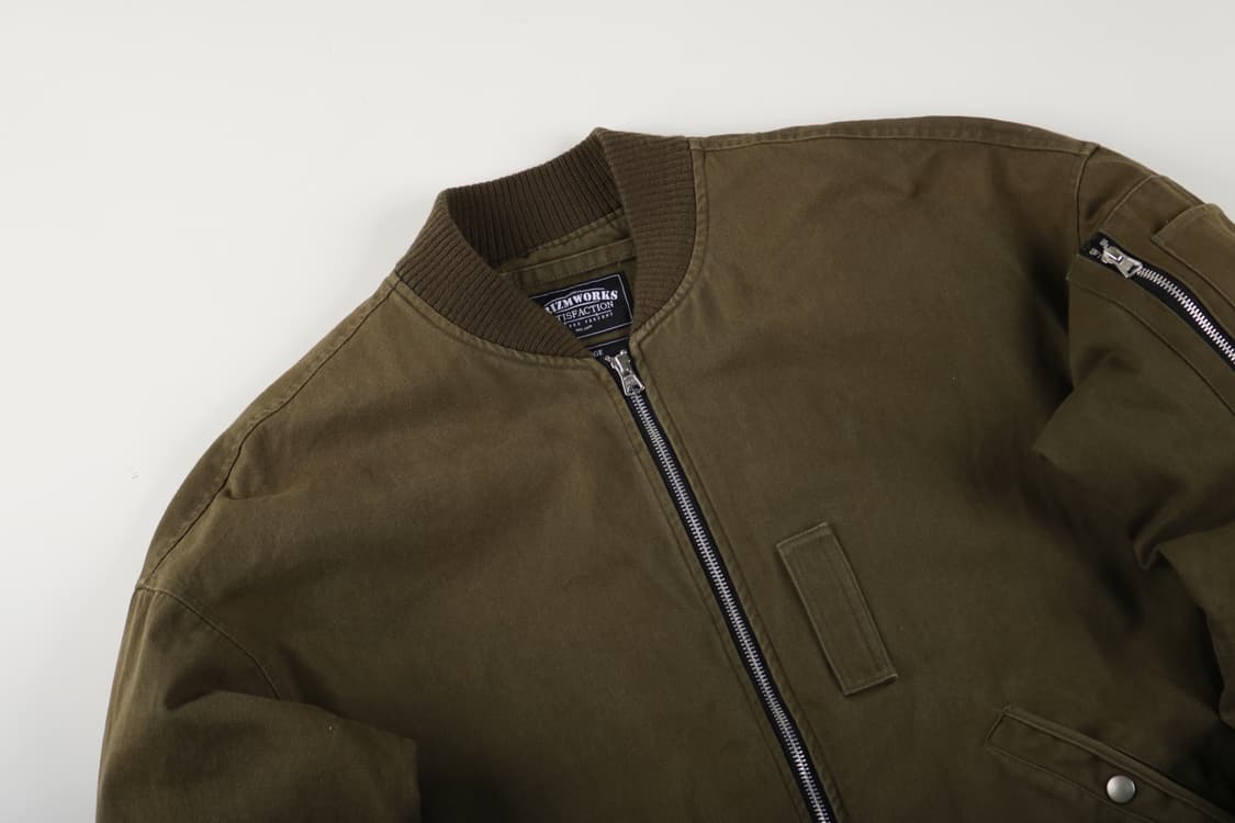 [L] 프리즘웍스 오버사이즈 MA-1 플라이트 자켓 상품이미지2