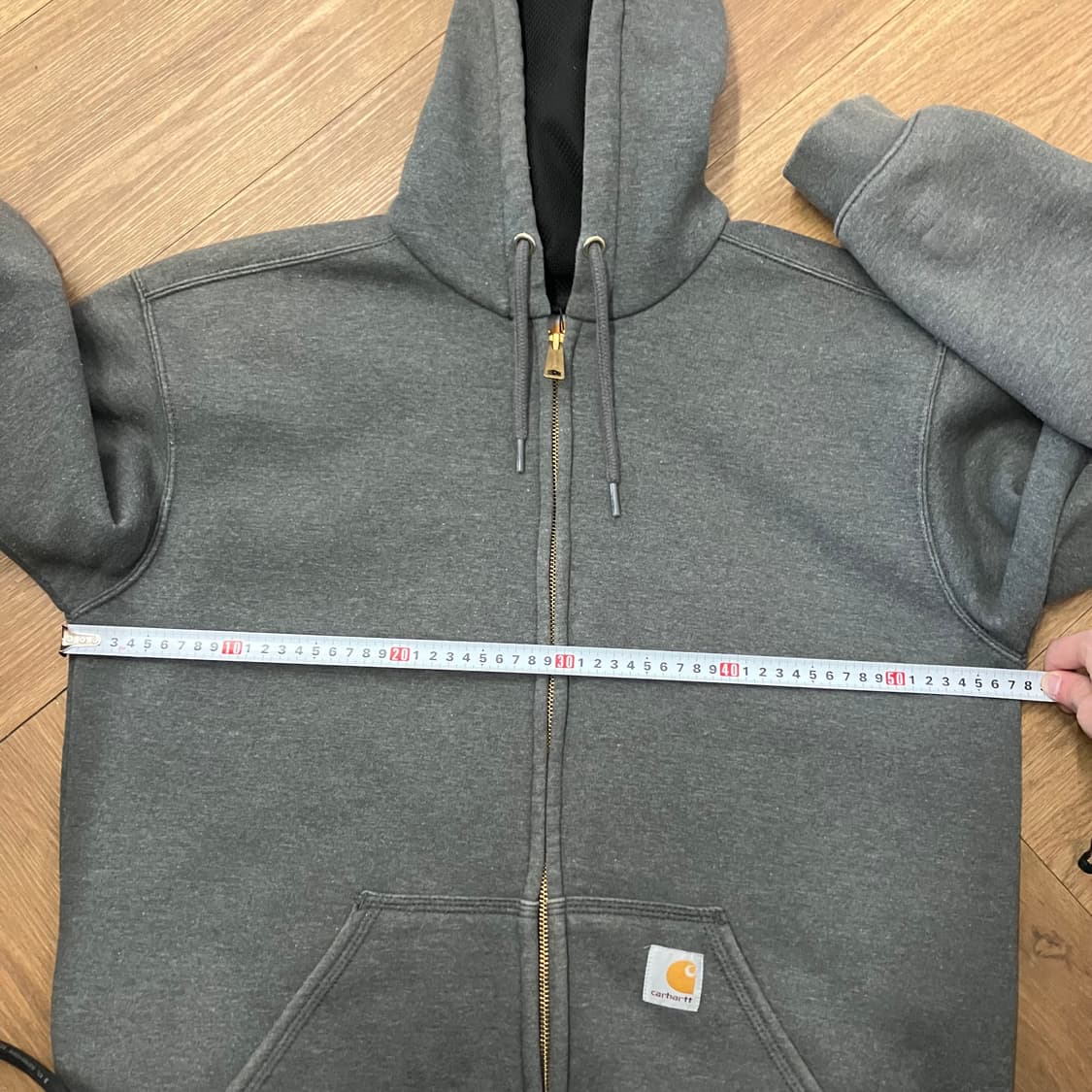 칼하트 레인디펜더 써멀 후드집업 상품이미지7