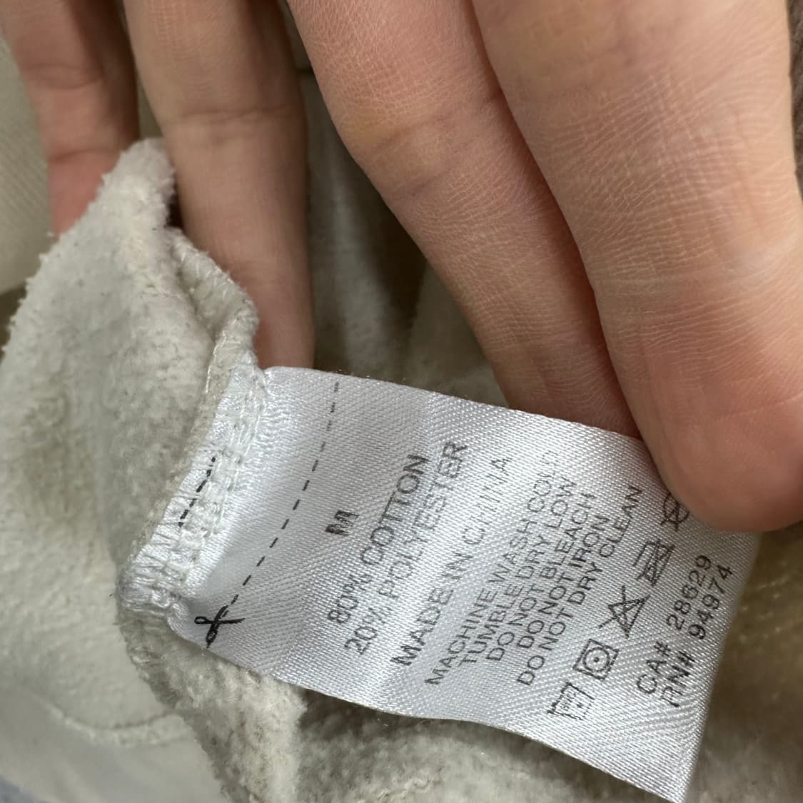 95 스투시 자수로고 남자 루즈핏 후드티 상품이미지6