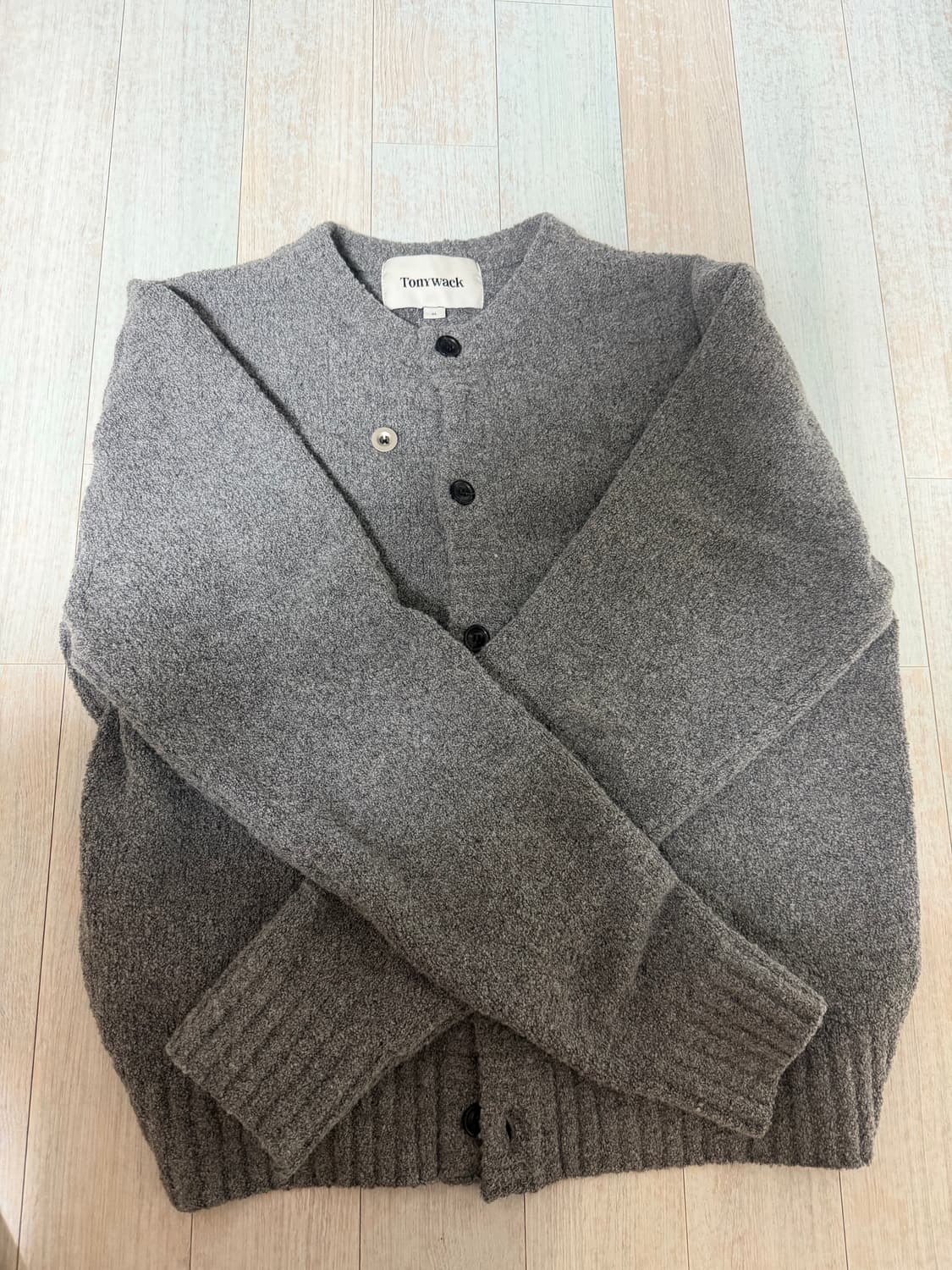 토니웩 알파카 가디건 엑라 상품이미지1