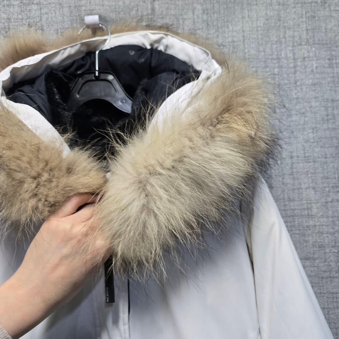 블랙야크 여성 롯지 숏 덕다운 패딩  상품이미지5