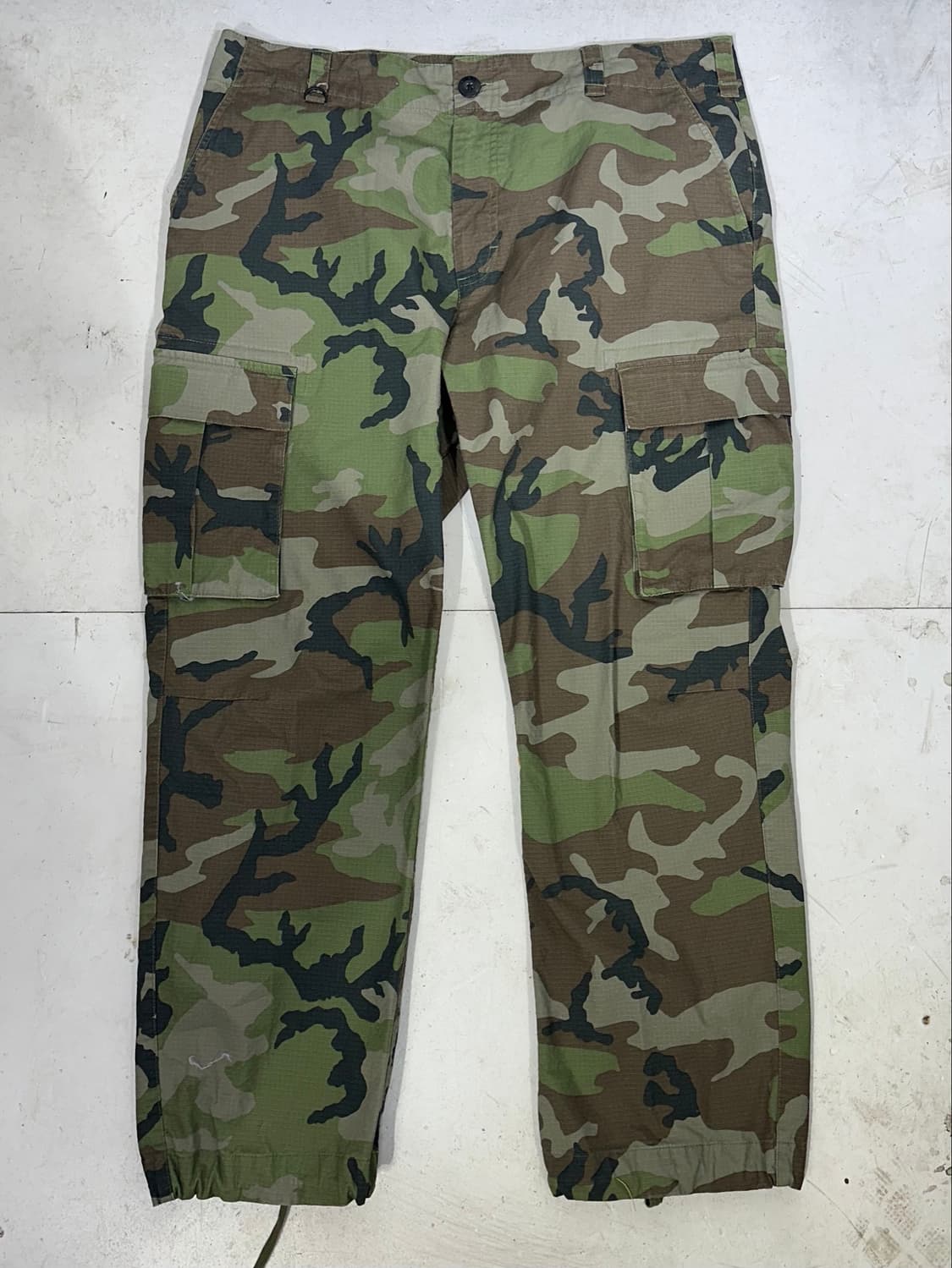 나이키 sb 립스타 카키 카모 와이드 카고 팬츠 XXL 상품이미지4