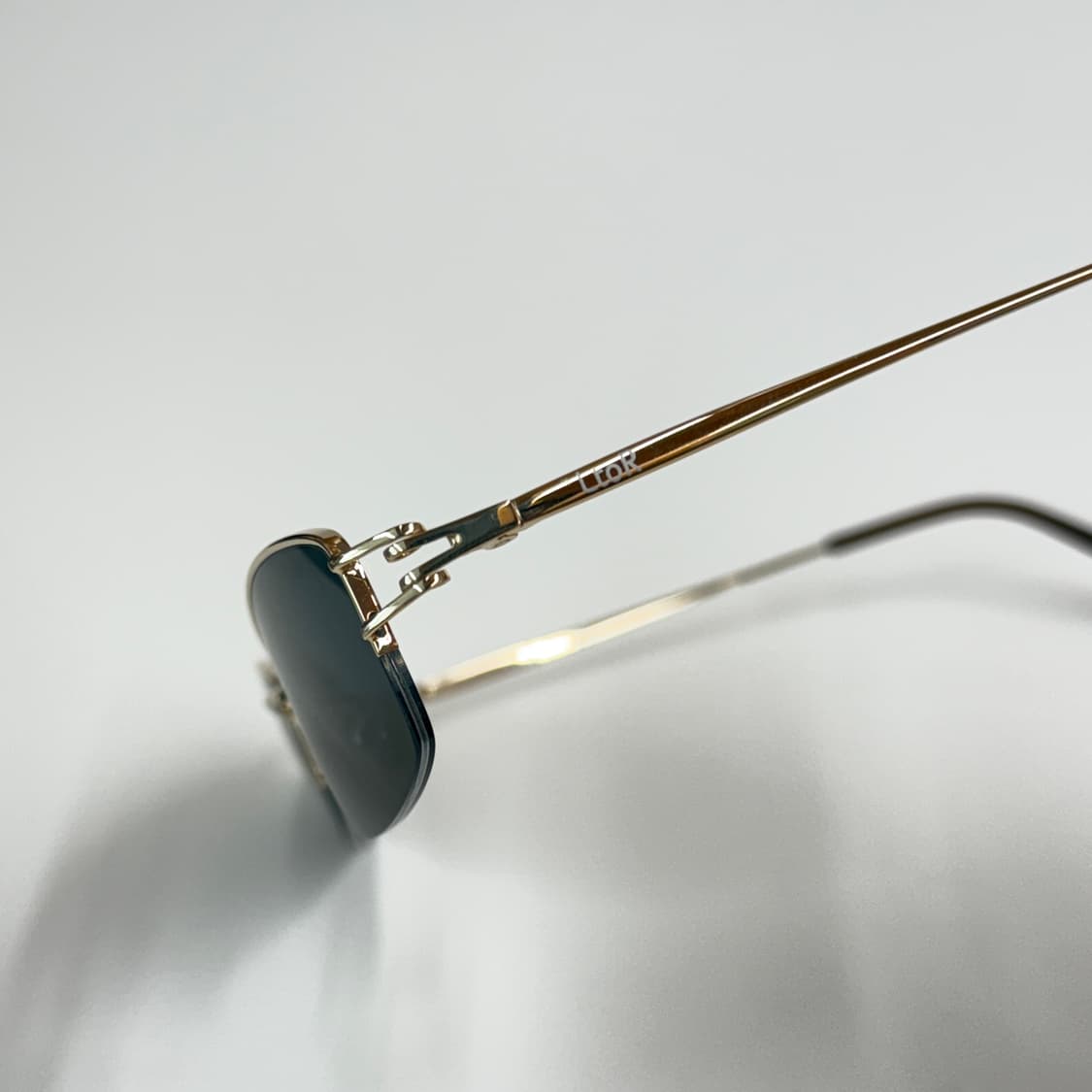 불량연애 츠짱 반무테 금테 선글라스 상품이미지4