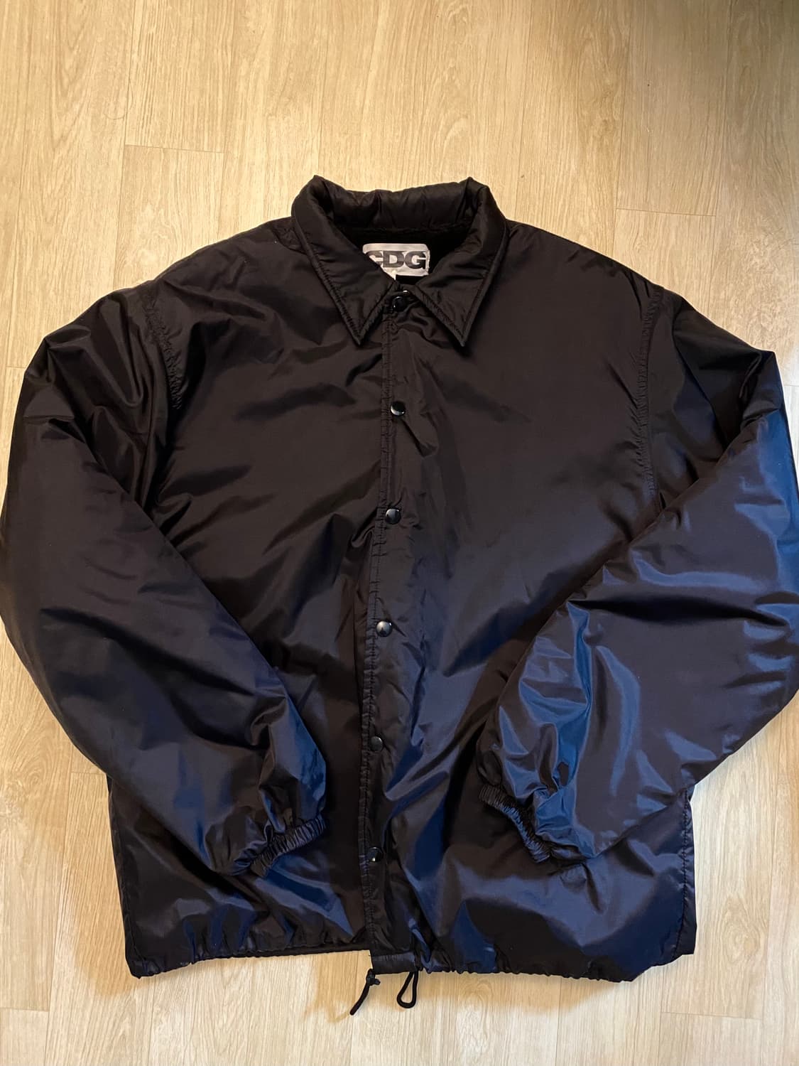 꼼데가르송 CDG 블랙 코치 자켓 (겨울용) 상품이미지2