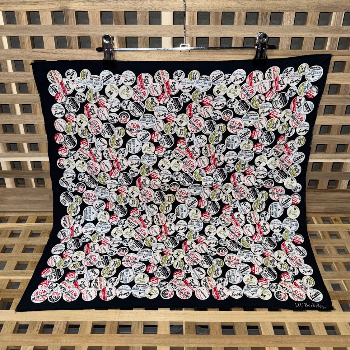 빈티지 UC 버클리 대학교 반다나   상품이미지1