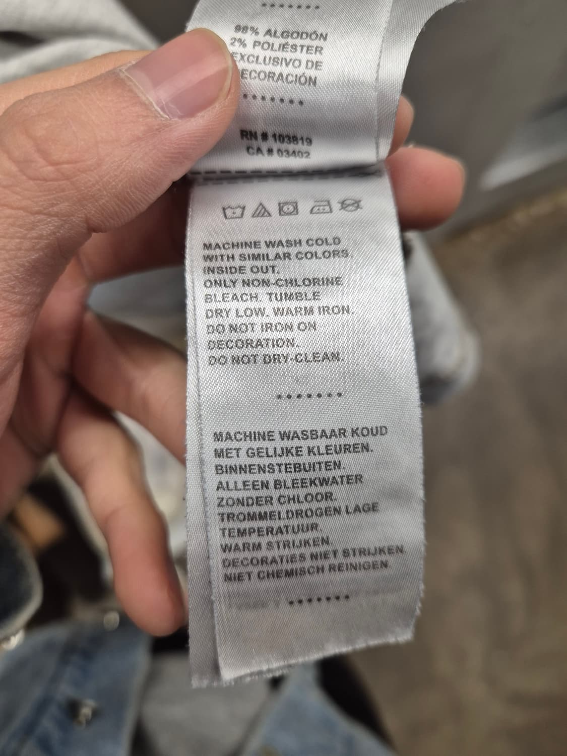 할리데이비슨 그레이 반팔 티셔츠 상품이미지6