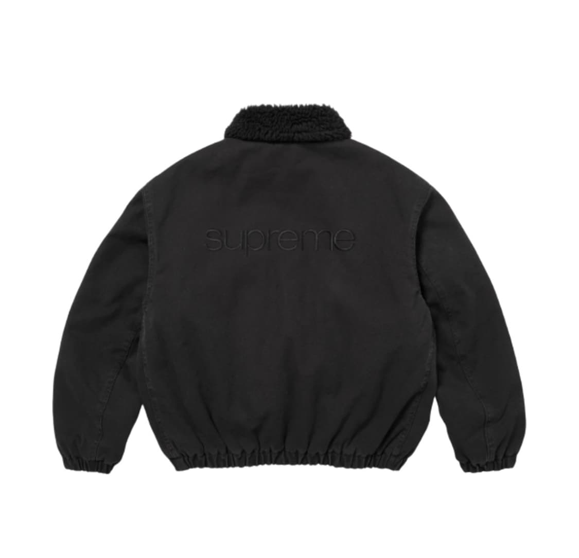 슈프림 봄버 자켓 블랙 - 새상품 상품이미지2