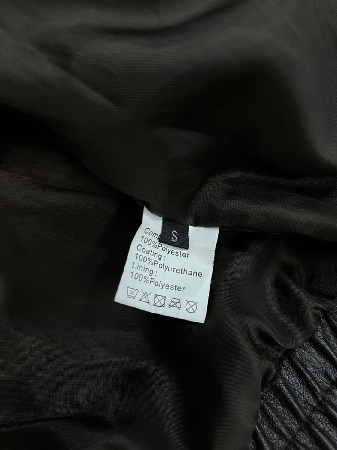 빈티지 오버핏 레더 자켓/#3427 상품이미지3