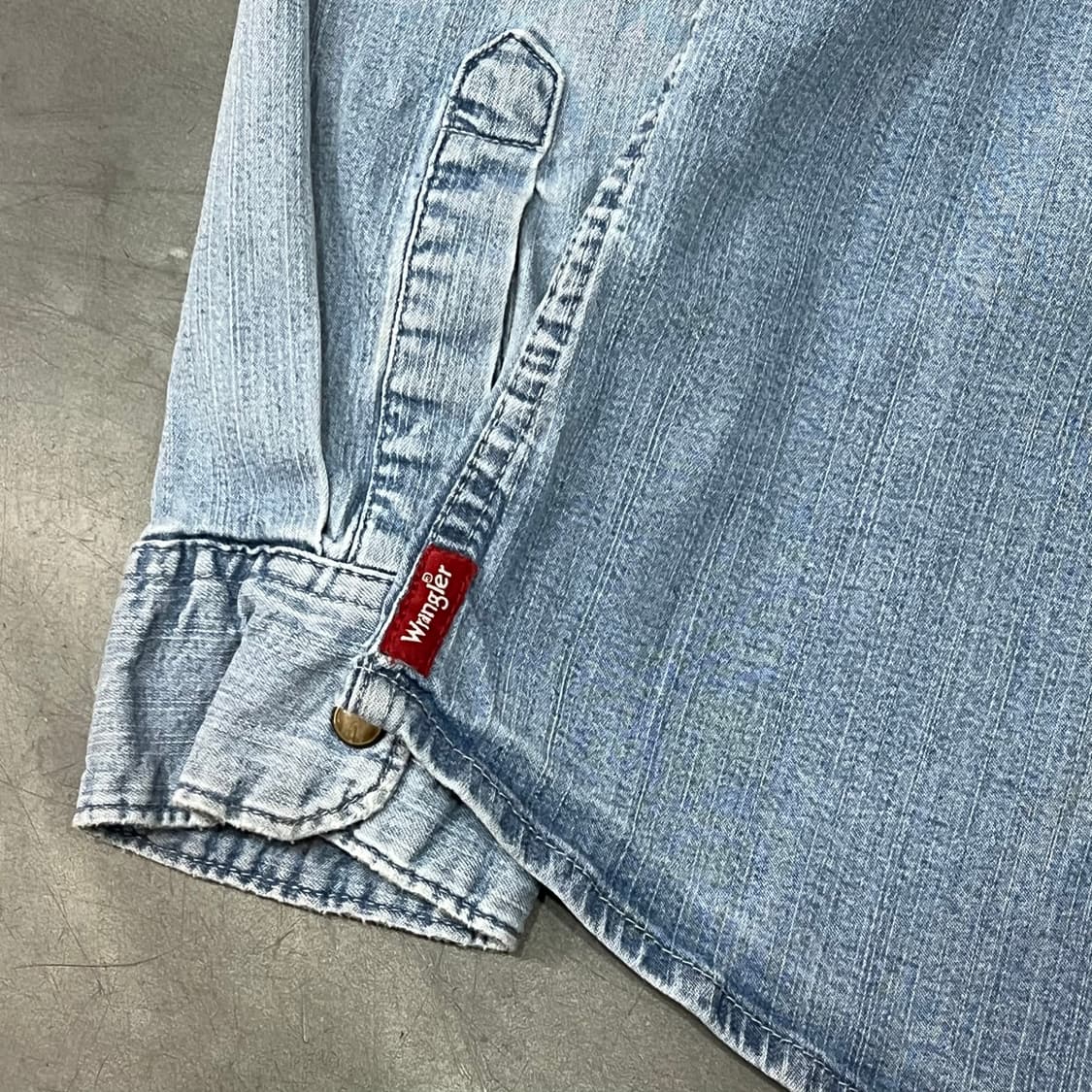  랭글러 웨스턴 데님 셔츠 y14673 상품이미지6