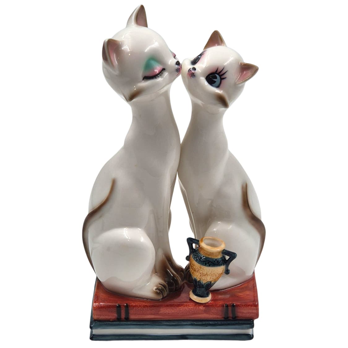 50s 오리지널 가토 공예 고양이 피겨린 램프 상품이미지4