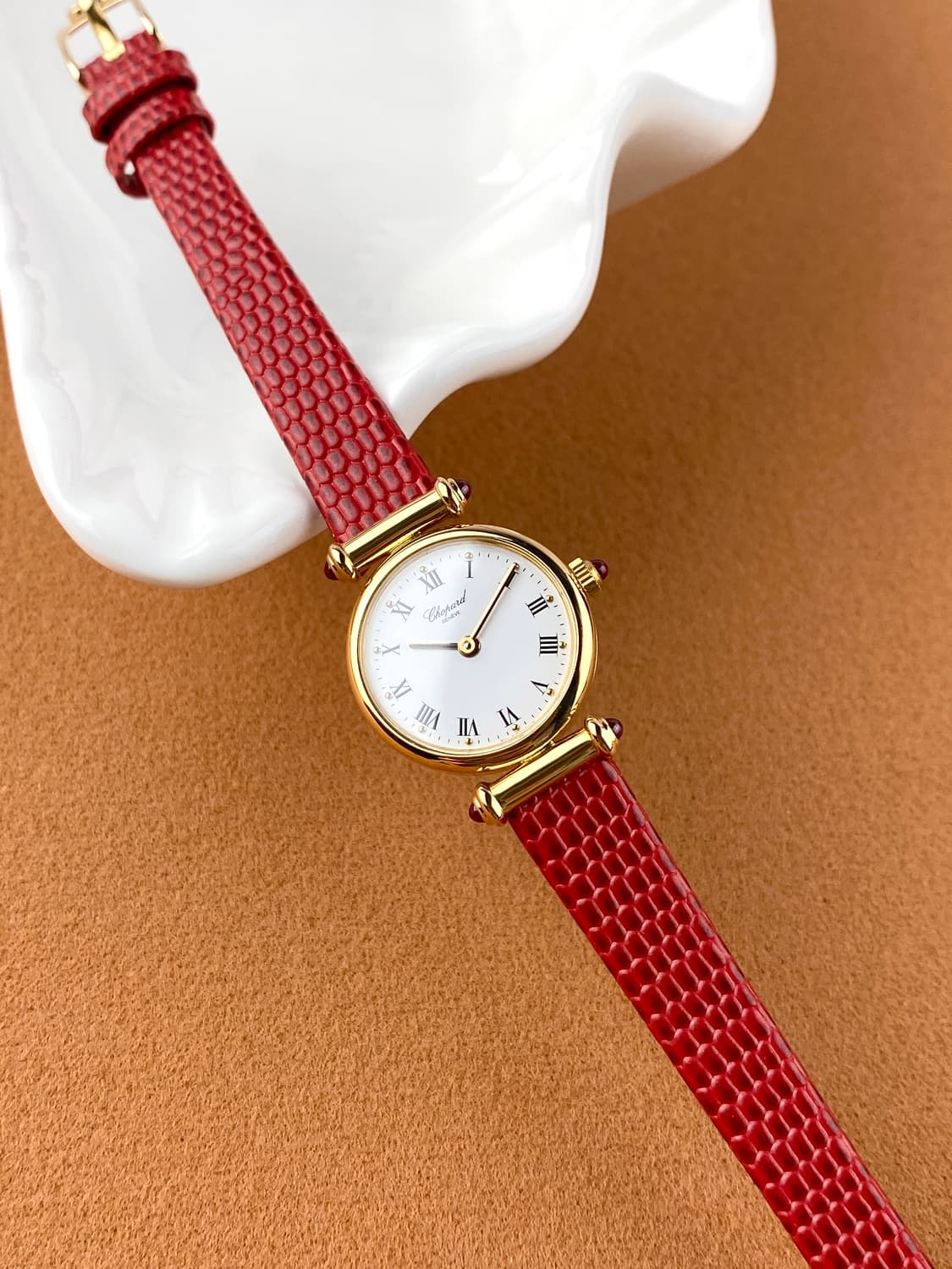 [FULL SET]CHOPARD mini round 18KYG watch 상품이미지7