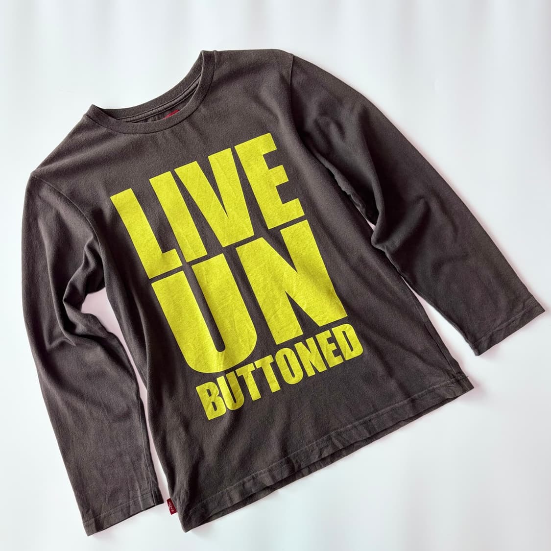 리바이스  '501 LIVE UNBUTTONED' 롱 슬리브 티셔츠 상품이미지2