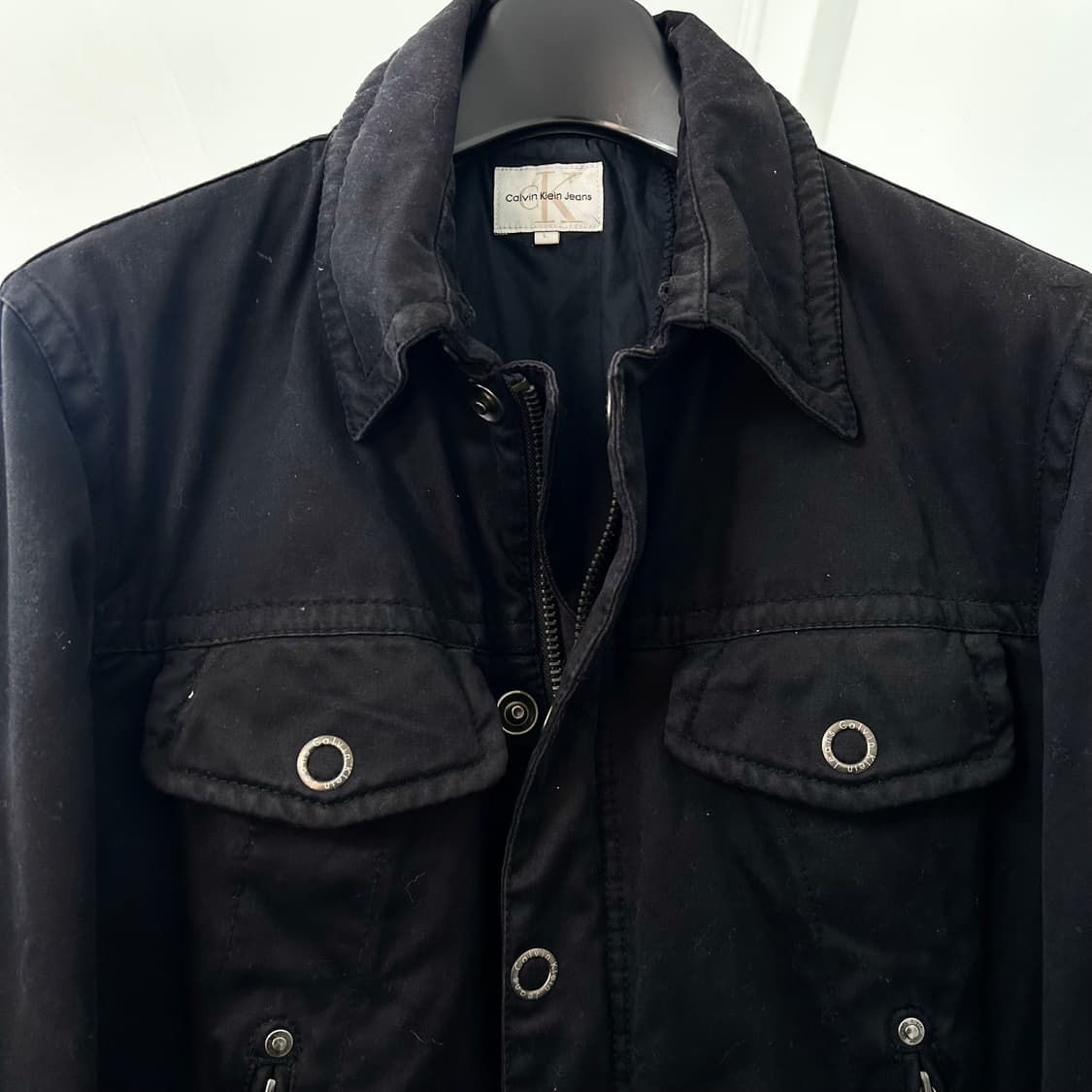 캘빈클라인 투웨이 웨스턴 트러커 자켓 상품이미지6