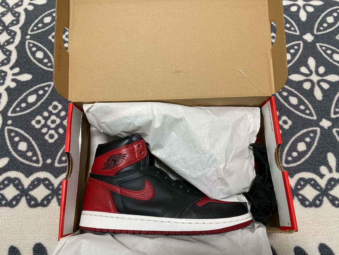 (255)조던 1 레트로 하이 OG 브레드 밴드 2016 상품이미지5