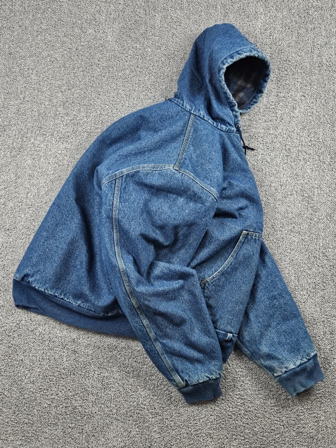 90's USA 칼하트 J08 데님 액티브 자켓 ( XL ) / 9989 상품이미지4