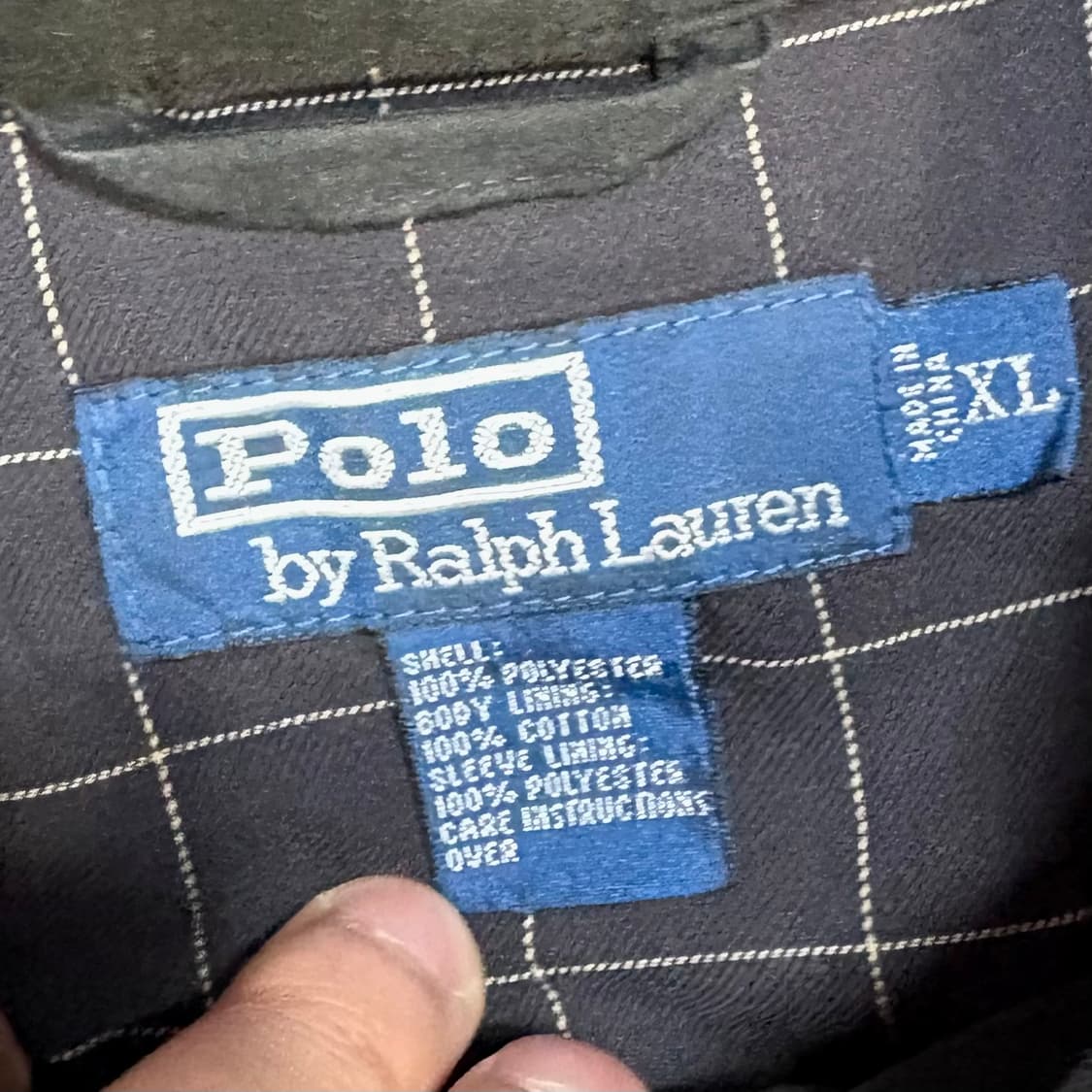 폴로 블랙 폴리쉘 블루종 XL 상품이미지4