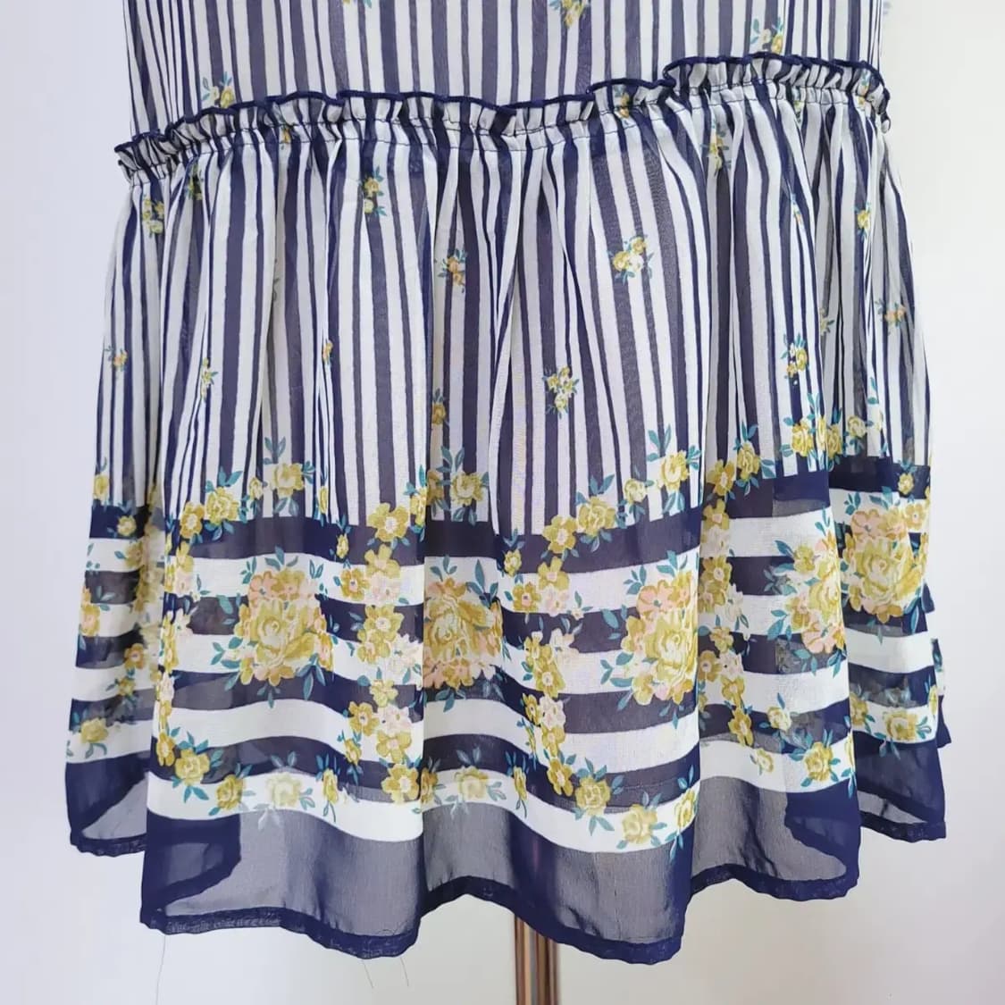 엑시즈팜 쉬폰 베이돌원피스 상품이미지4