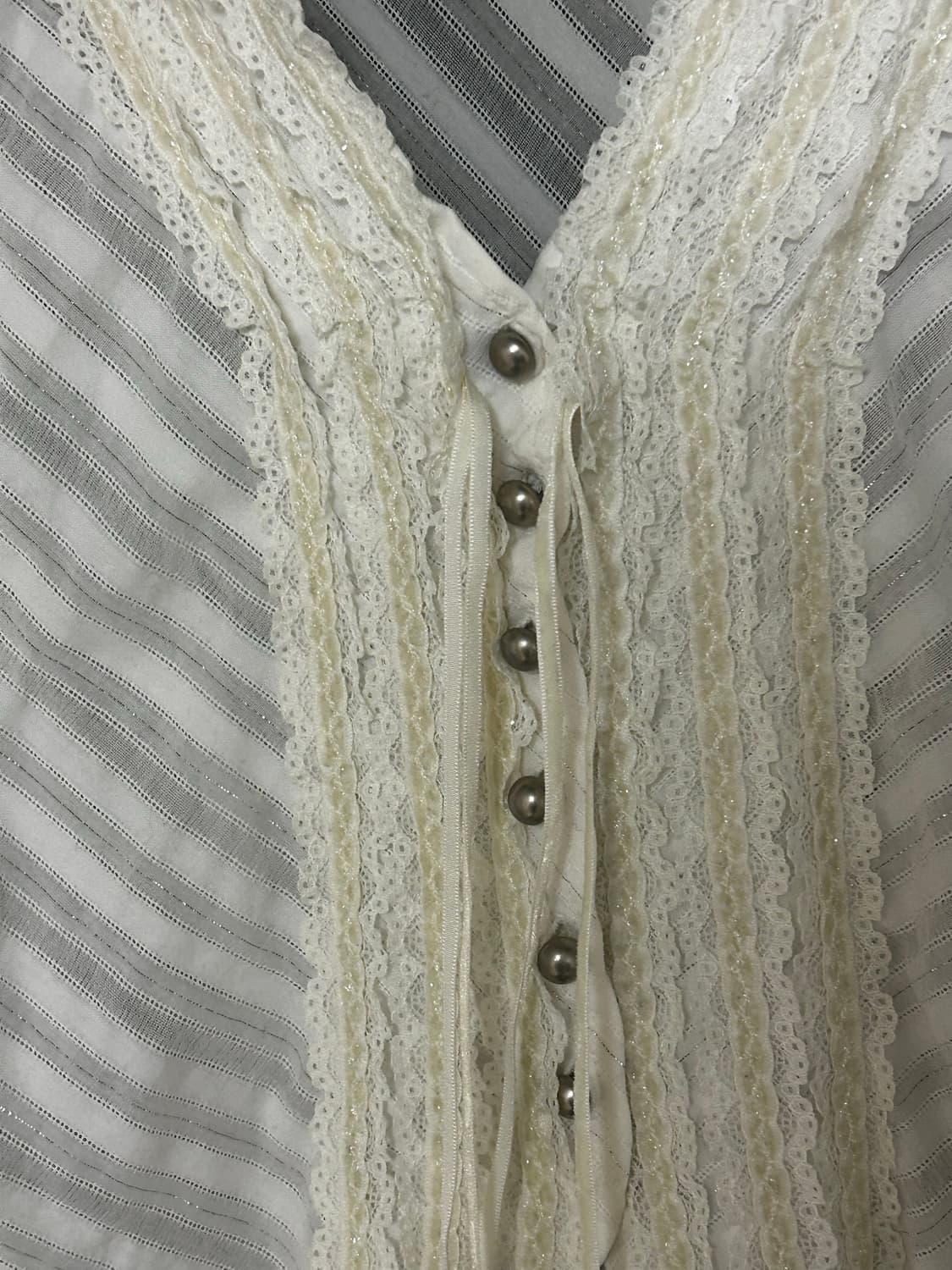 JPN 갸루 빈티지 블라우스 상품이미지4