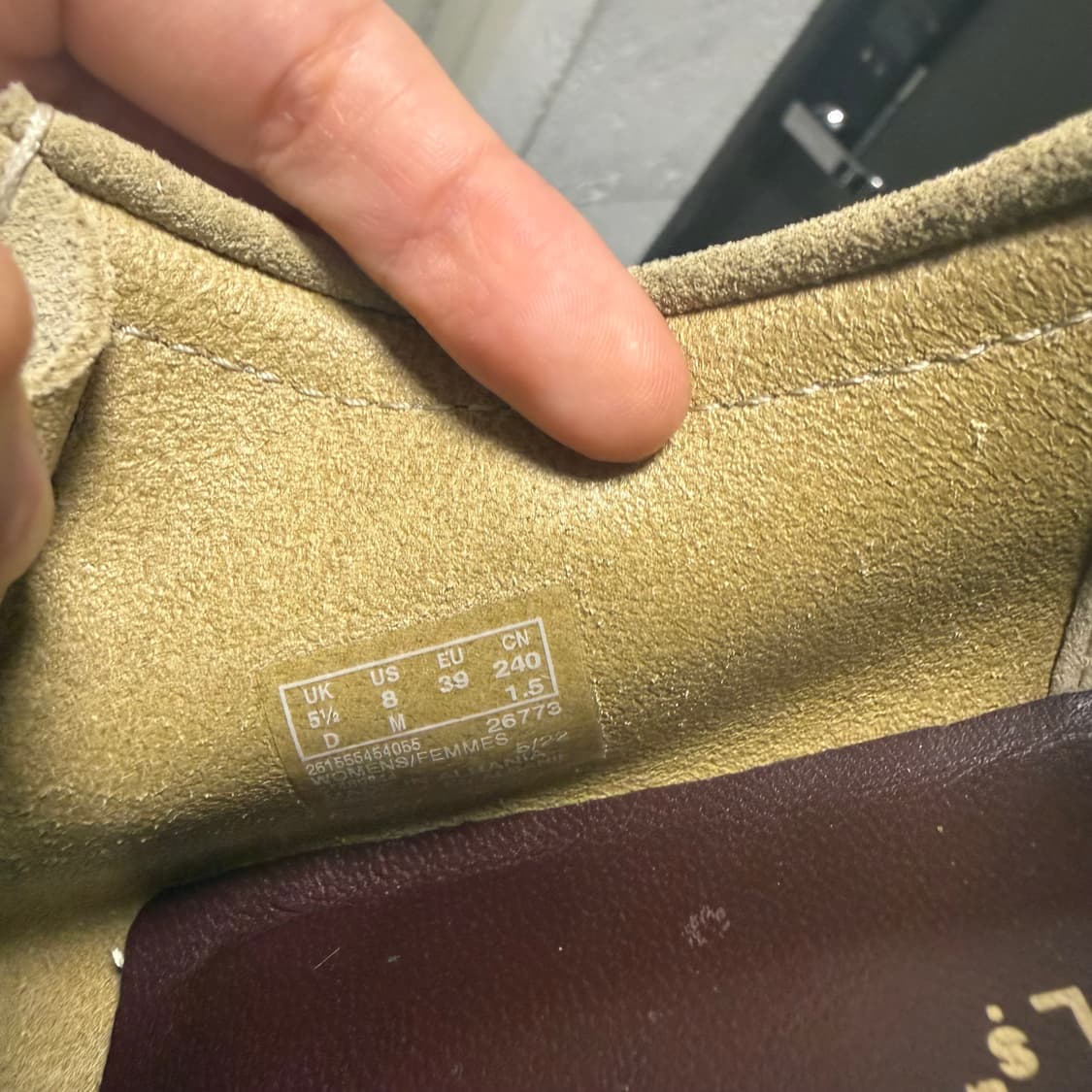 클락스 왈라비 240 메이플 상품이미지2