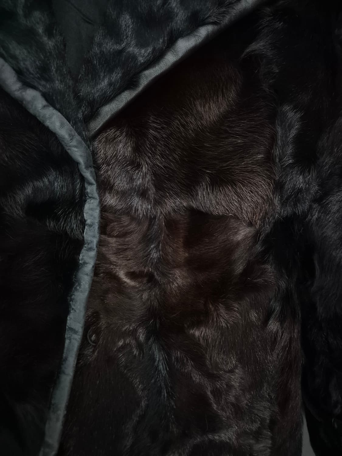 가죽디테일 송치자켓 상품이미지5